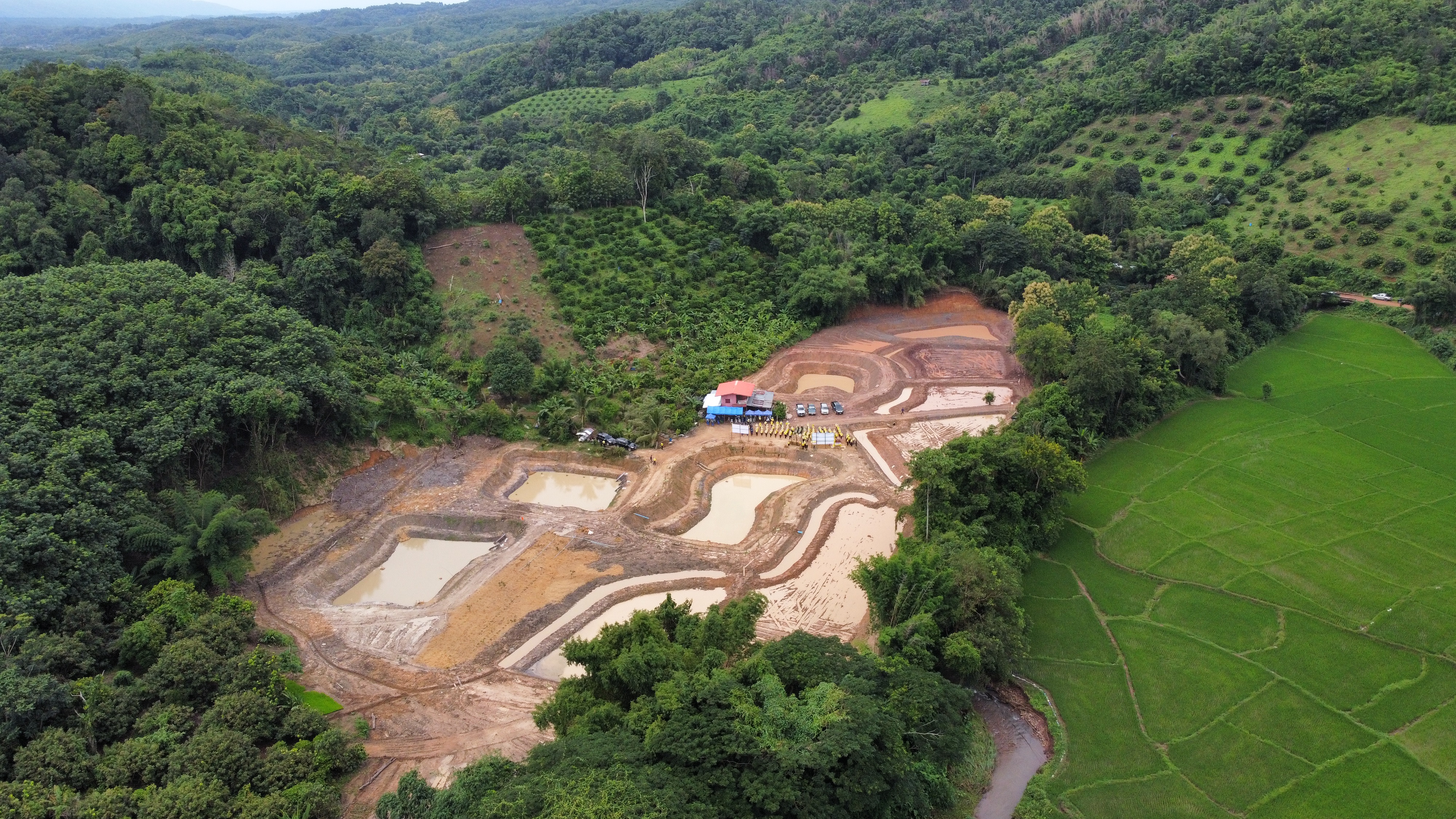 พช.น่าน@ จังหวัดน่าน รับมอบพื้นที่ โครงการพัฒนาพื้นที่ต้นแบบการพัฒนาคุณภาพชีวิตตามหลักทฤษฎีใหม่ ประยุกต์สู่ “โคก หนอง นา โมเดล”