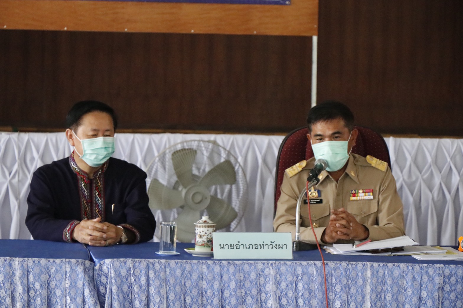 พัฒนาการจังหวัดน่าน  ติดตามการดำเนินงานในพื้นที่ อำเภอท่าวังผา จังหวัดน่าน