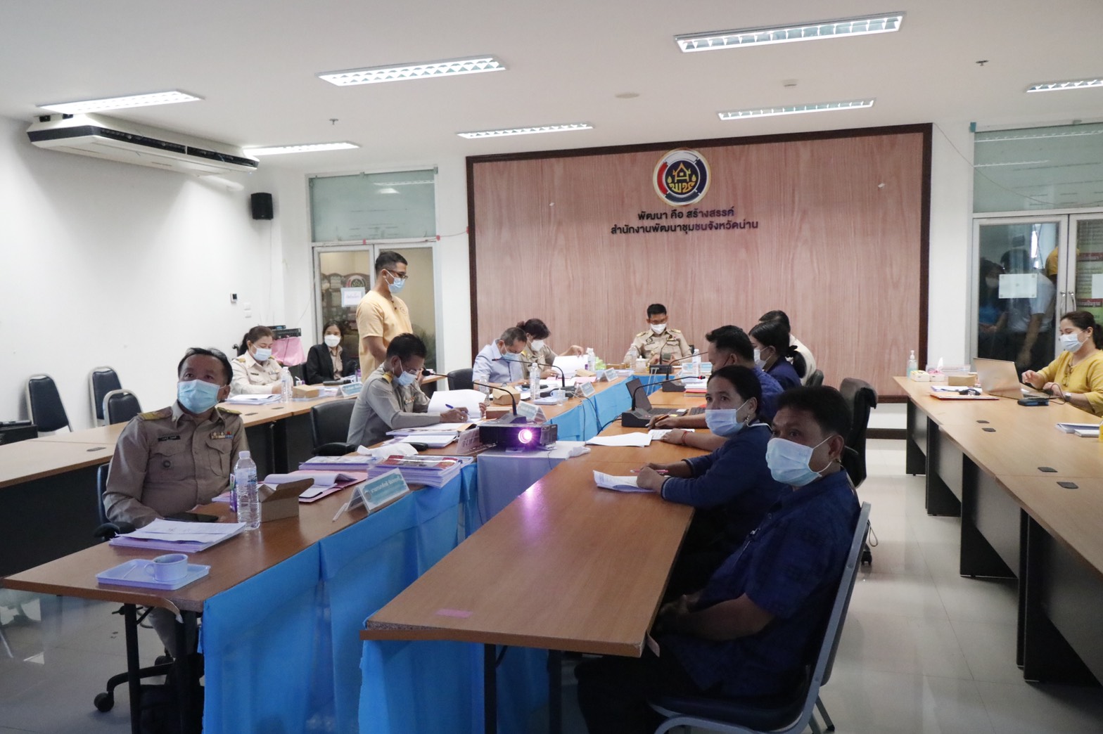 พช.น่าน ดำเนินกิจกรรมการคัดสรรกิจกรรมพัฒนาชุมชนดีเด่นระดับจังหวัด ปี 2564