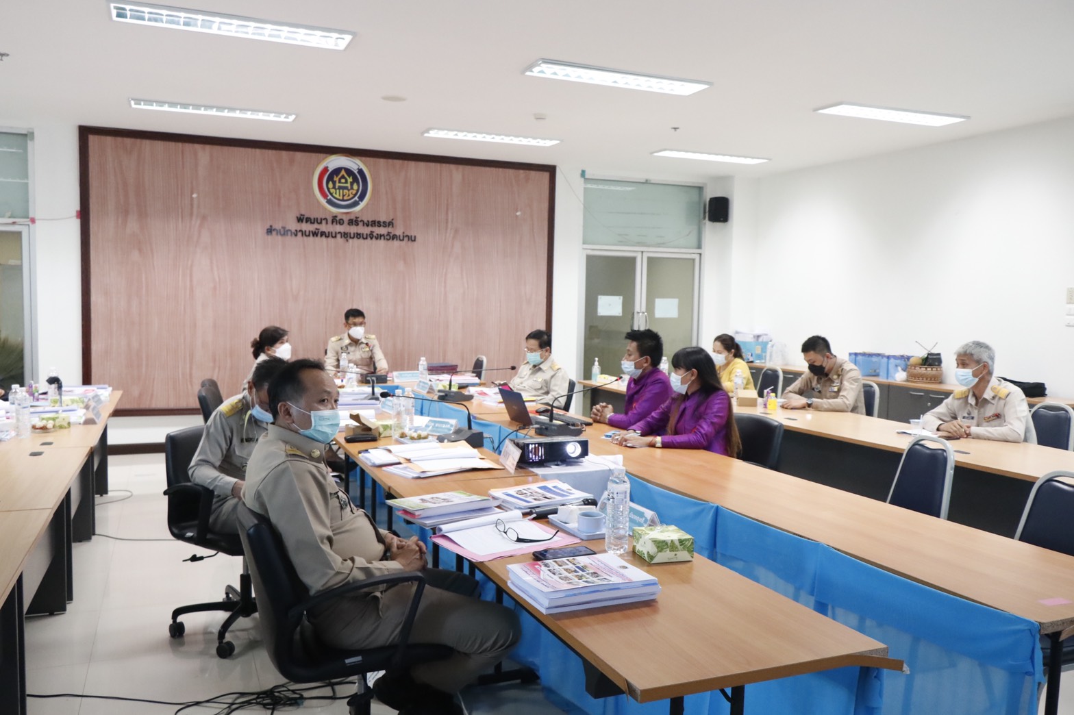 พช.น่าน ดำเนินกิจกรรมการคัดสรรกิจกรรมพัฒนาชุมชนดีเด่นระดับจังหวัด ปี 2564