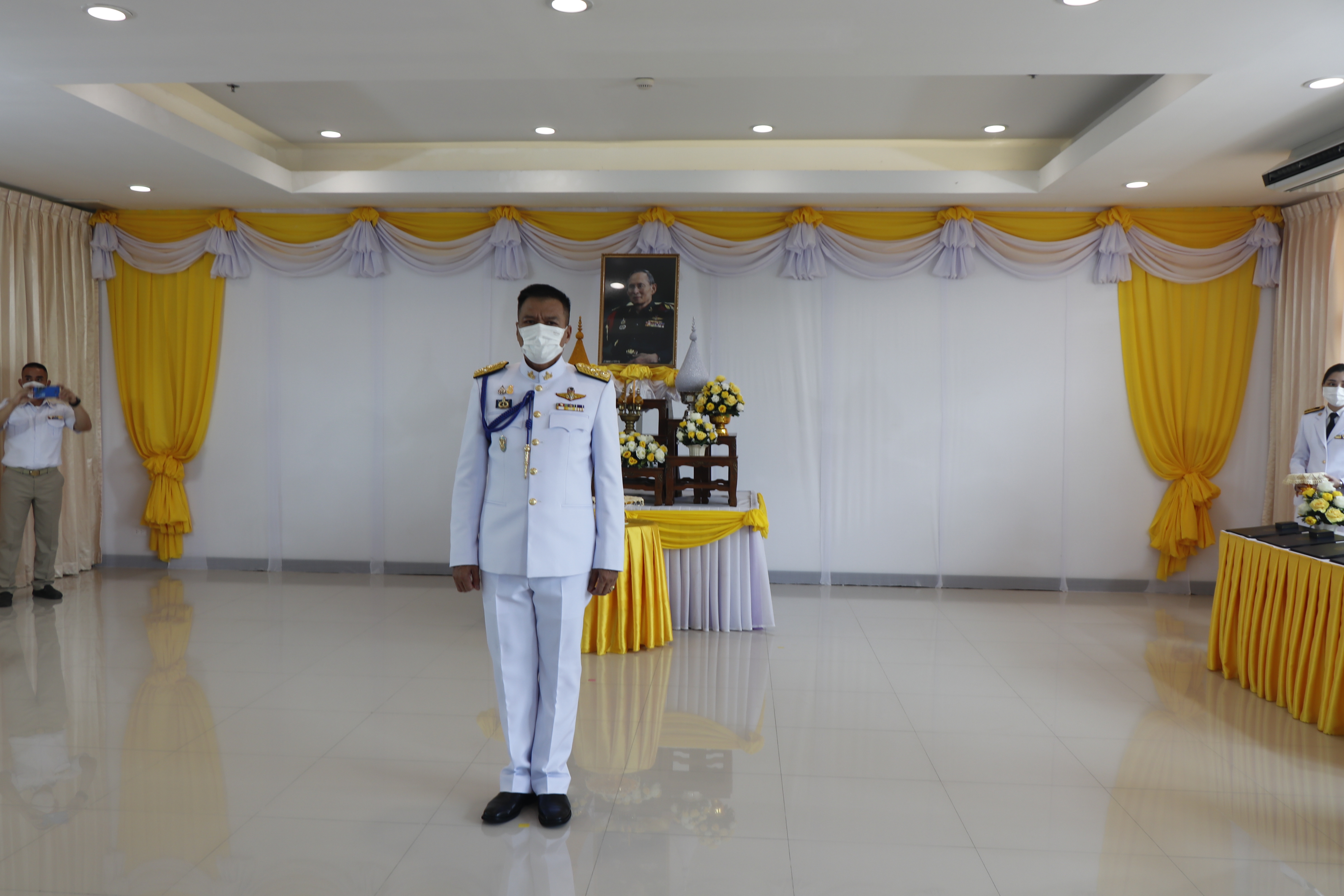 พช.น่าน ร่วมพิธีรับมอบเครื่องหมาย “รักษาดินแดนยิ่งชีพ”