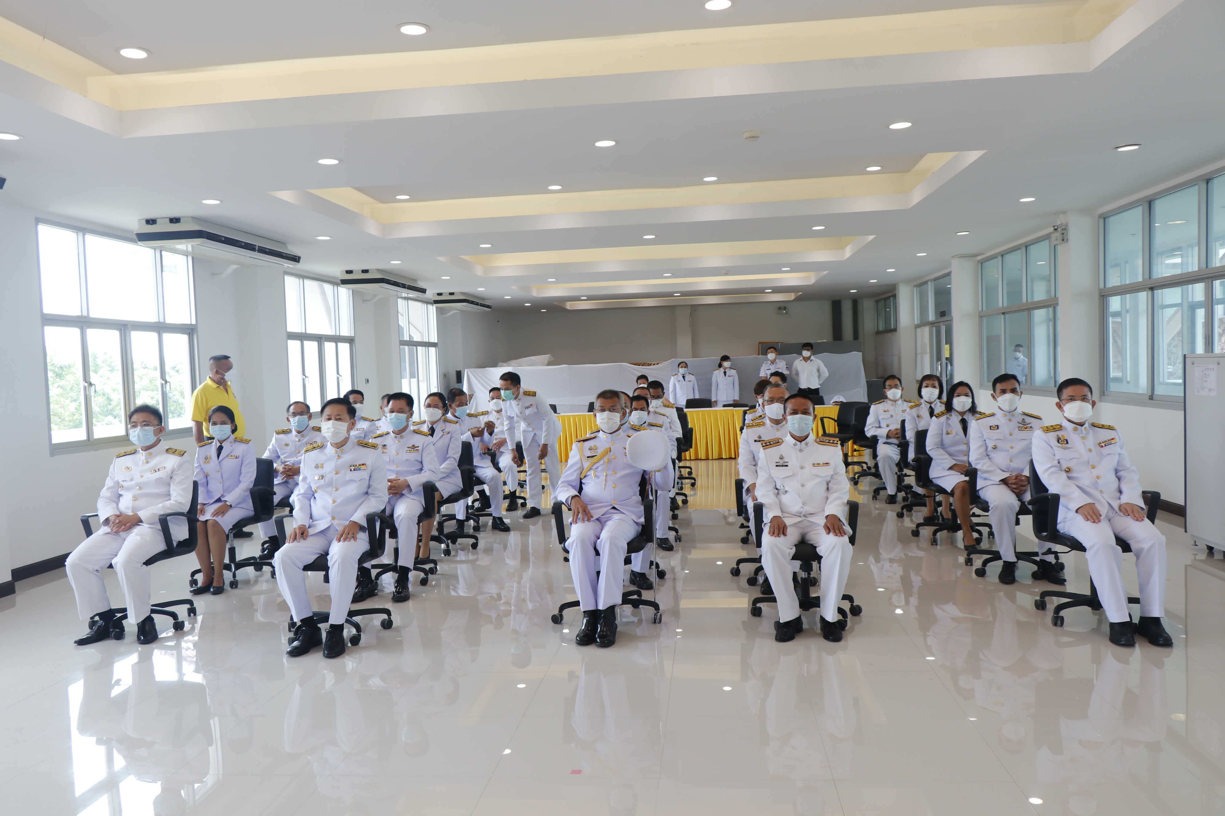 พช.น่าน ร่วมพิธีรับมอบเครื่องหมาย “รักษาดินแดนยิ่งชีพ”