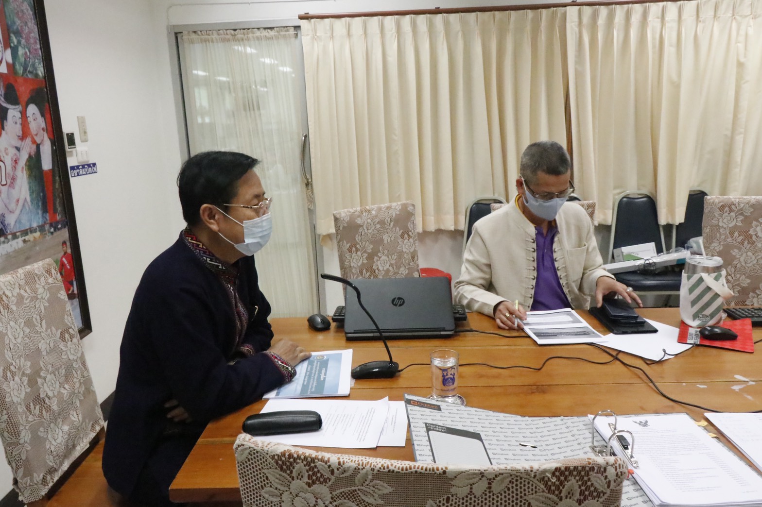 พช.น่าน ดำเนินการประชุมเตรียมความพร้อมการบริหารการจัดเก็บข้อมูลความจำเป็นพื้นฐาน (จปฐ.) และข้อมูลพื้นฐานระดับหมู่บ้าน (กชช. 2ค) ประจำปีงบประมาณ 2564 ผ่านระบบ Google Meet