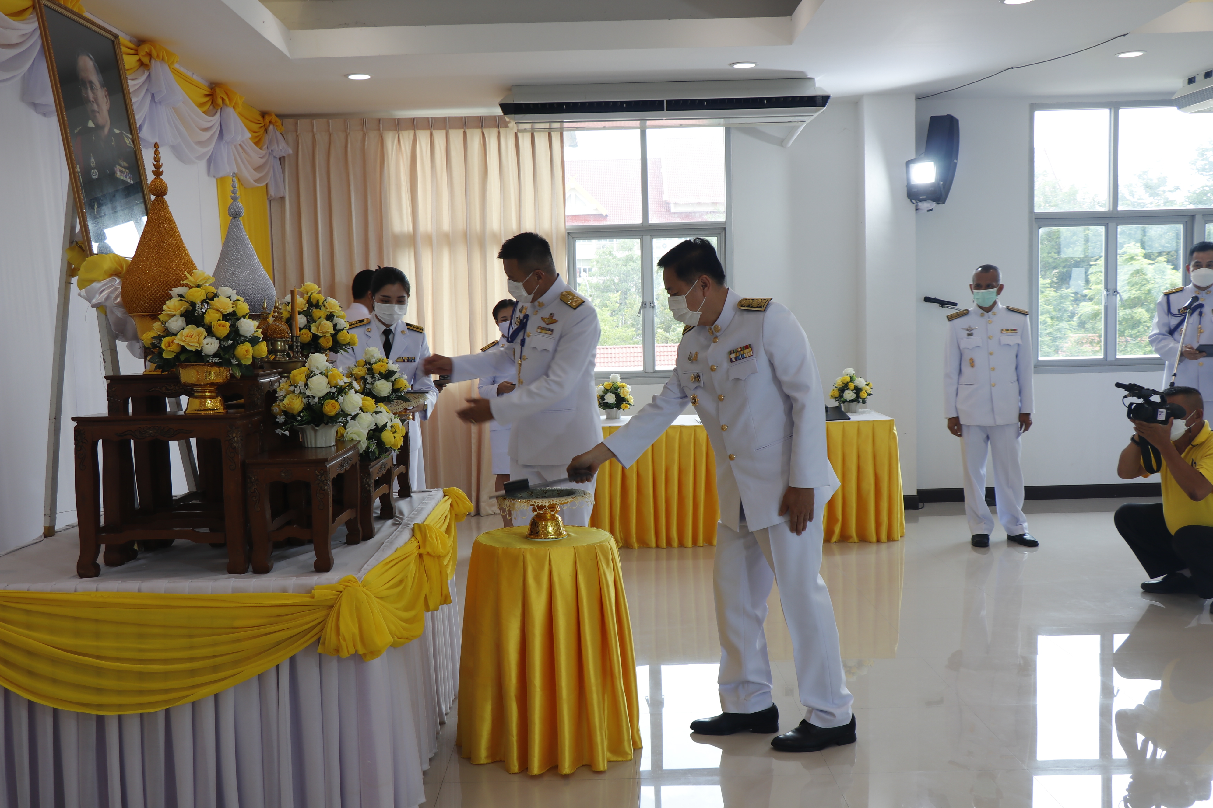 พช.น่าน ร่วมพิธีรับมอบเครื่องหมาย “รักษาดินแดนยิ่งชีพ”