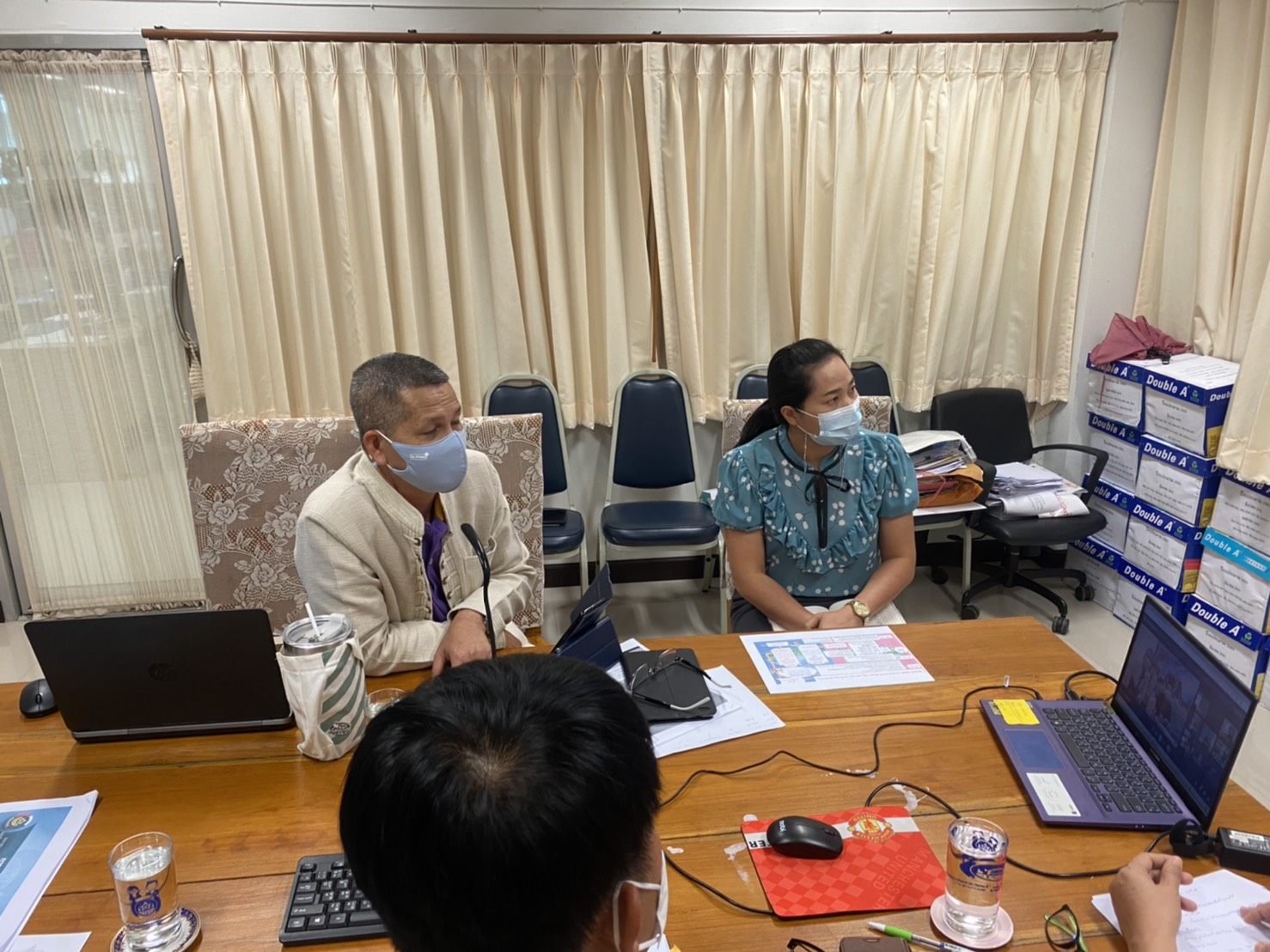 พช.น่าน ดำเนินการประชุมเตรียมความพร้อมการบริหารการจัดเก็บข้อมูลความจำเป็นพื้นฐาน (จปฐ.) และข้อมูลพื้นฐานระดับหมู่บ้าน (กชช. 2ค) ประจำปีงบประมาณ 2564 ผ่านระบบ Google Meet