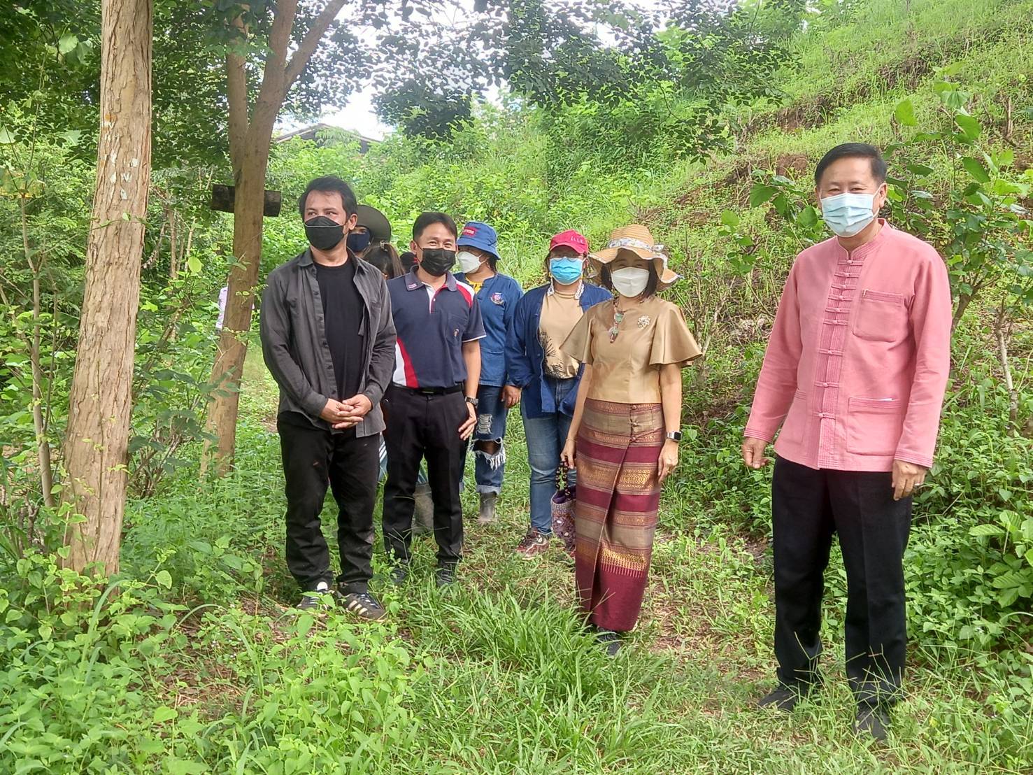 พช.น่าน ติดตามการดำเนินงานความก้าวหน้าการดำเนินงานโครงการพัฒนาพื้นที่ต้นแบบการพัฒนาคุณภาพชีวิตตามหลักทฤษฎีประยุกต์สู่ “โคก หนอง นา โมเดล”อำเภอภูเพียง