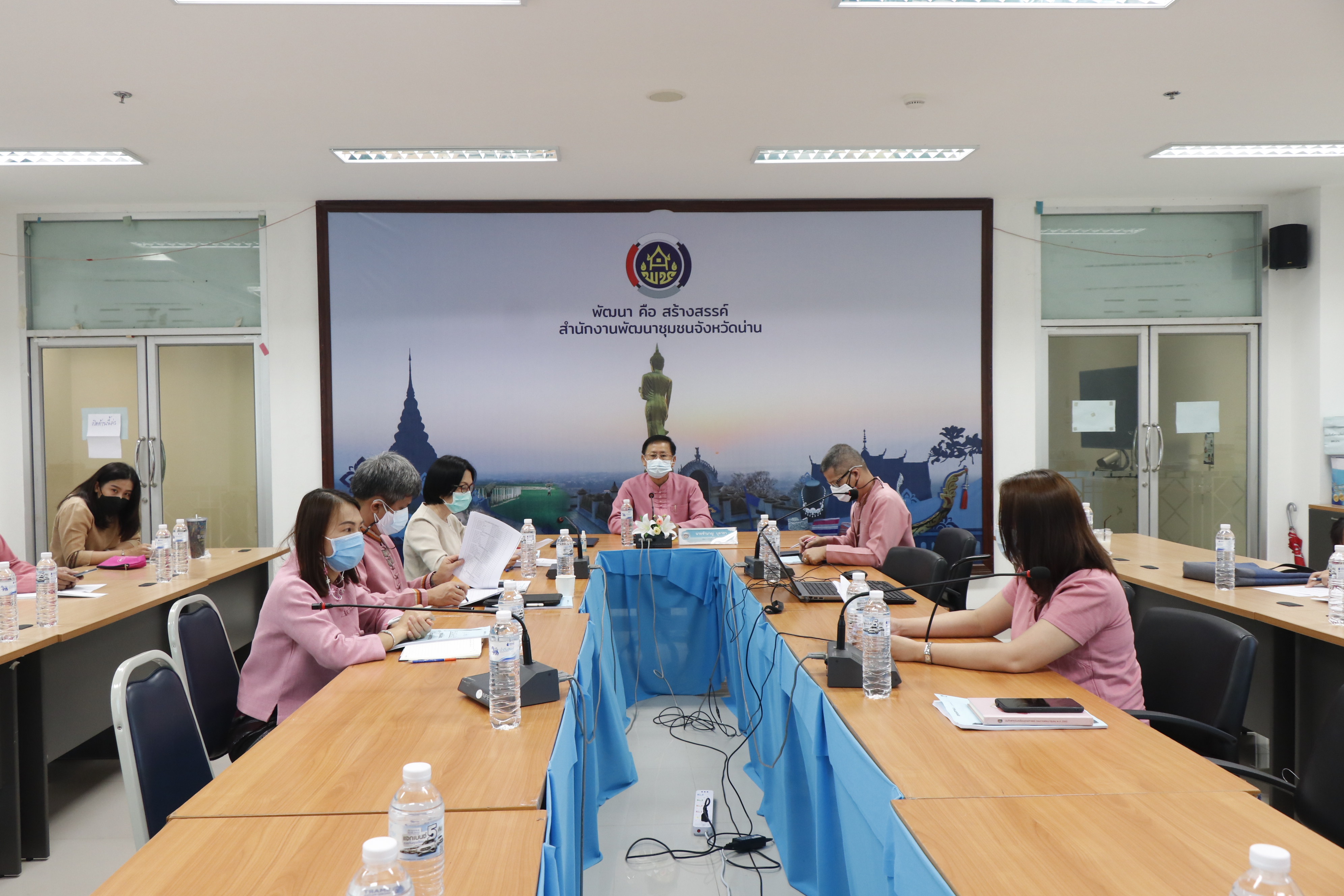 สพจ.น่าน ดำเนินโครงการส่งเสริมการมีส่วนร่วมภาคประชาชนในการสร้างความโปร่งใสและป้องกันการทุจริตประพฤติมิชอบ ผ่านระบบ Google Meet