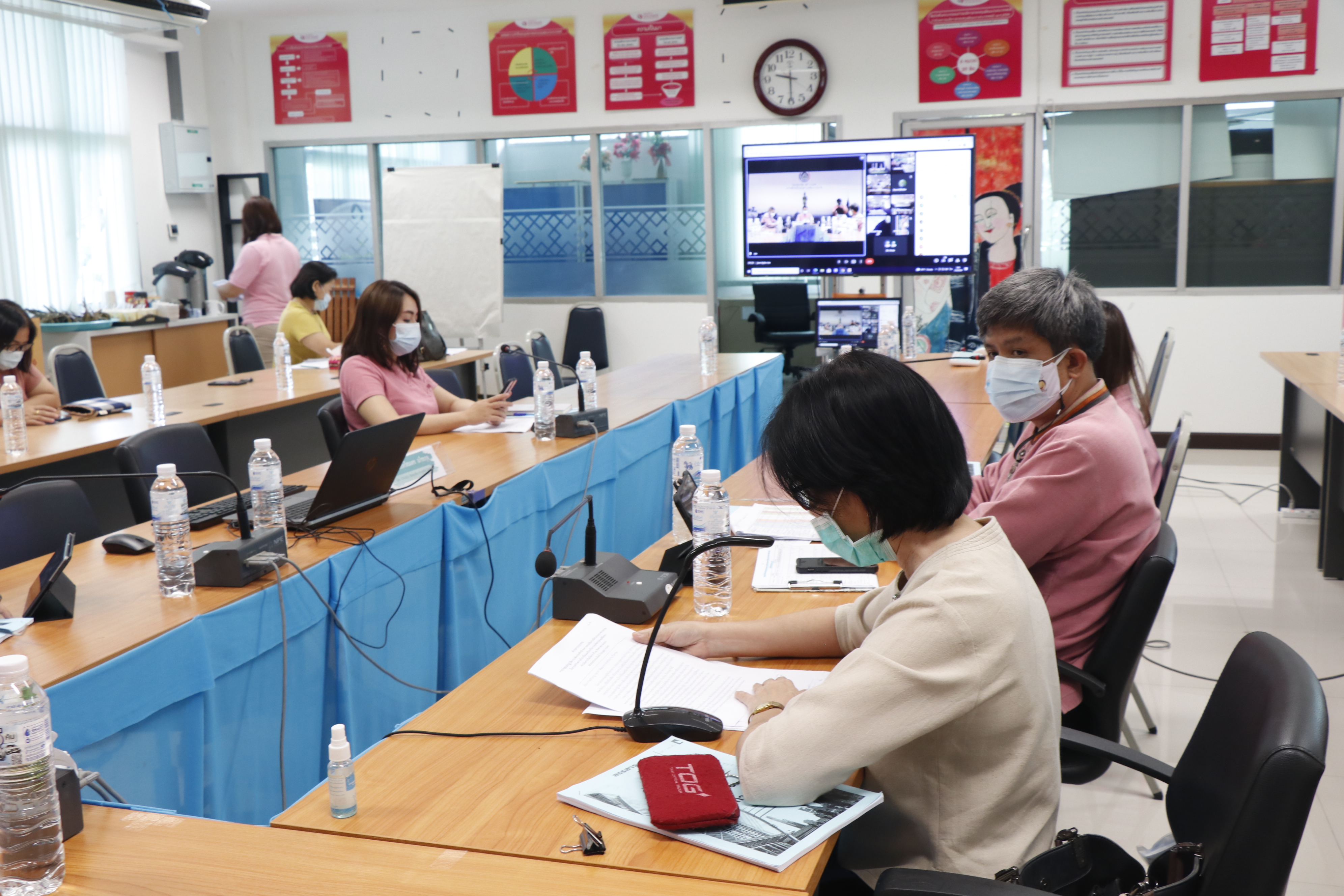 สพจ.น่าน ดำเนินโครงการส่งเสริมการมีส่วนร่วมภาคประชาชนในการสร้างความโปร่งใสและป้องกันการทุจริตประพฤติมิชอบ ผ่านระบบ Google Meet