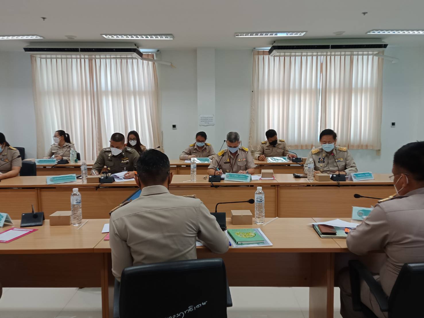 จังหวัดน่าน ประชุมคณะทำงานบริหารการจัดเก็บข้อมูลความจำเป็นพื้นฐาน(จปฐ.) และข้อมูลพื้นฐานระดับหมู่บ้าน(กชช.2ค) ปี 2564 ระดับจังหวัด