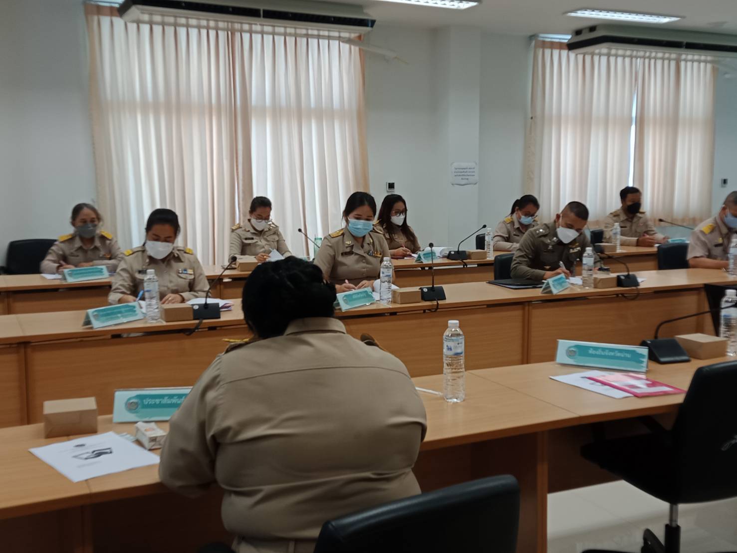 จังหวัดน่าน ประชุมคณะทำงานบริหารการจัดเก็บข้อมูลความจำเป็นพื้นฐาน(จปฐ.) และข้อมูลพื้นฐานระดับหมู่บ้าน(กชช.2ค) ปี 2564 ระดับจังหวัด