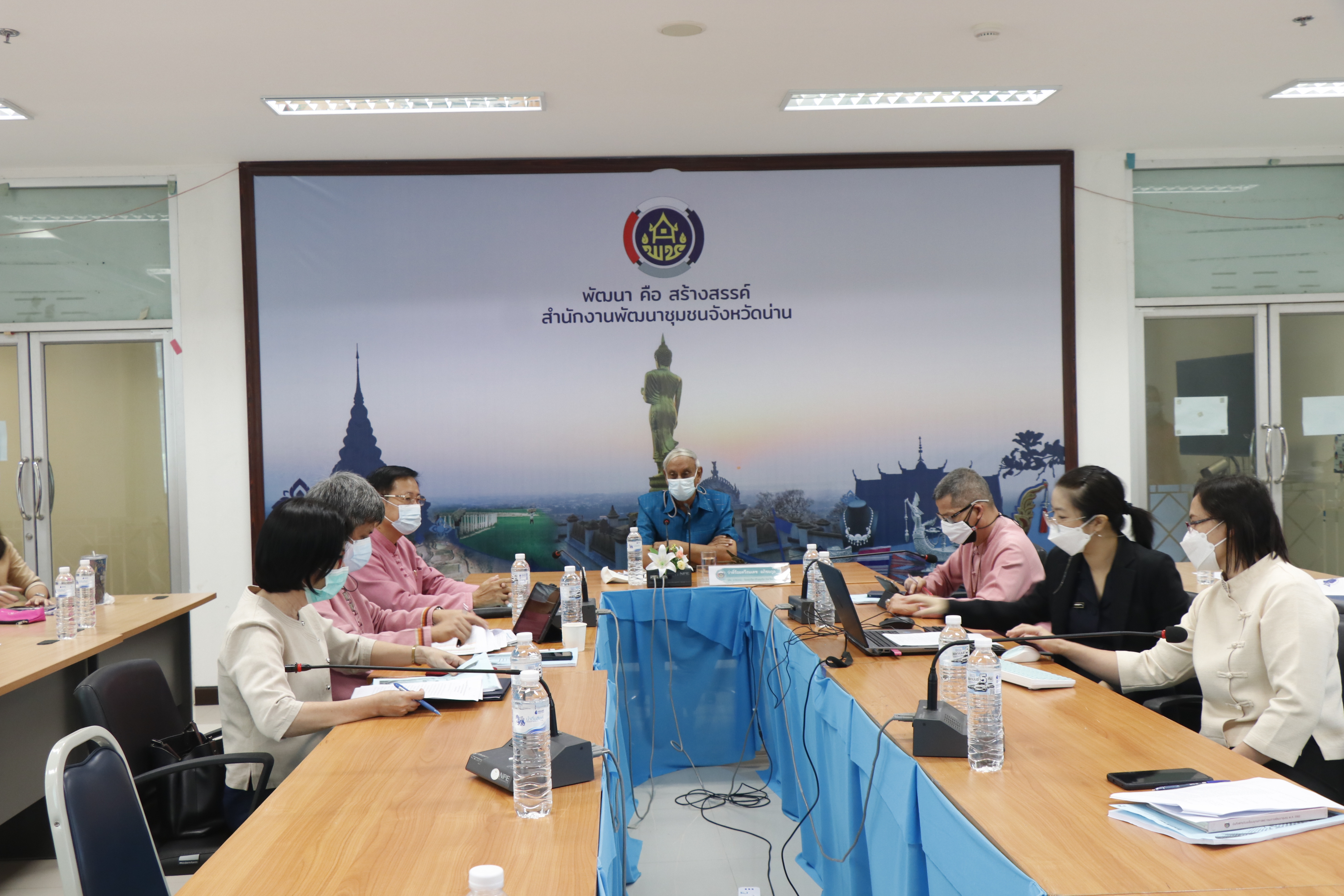 สพจ.น่าน ดำเนินโครงการส่งเสริมการมีส่วนร่วมภาคประชาชนในการสร้างความโปร่งใสและป้องกันการทุจริตประพฤติมิชอบ ผ่านระบบ Google Meet