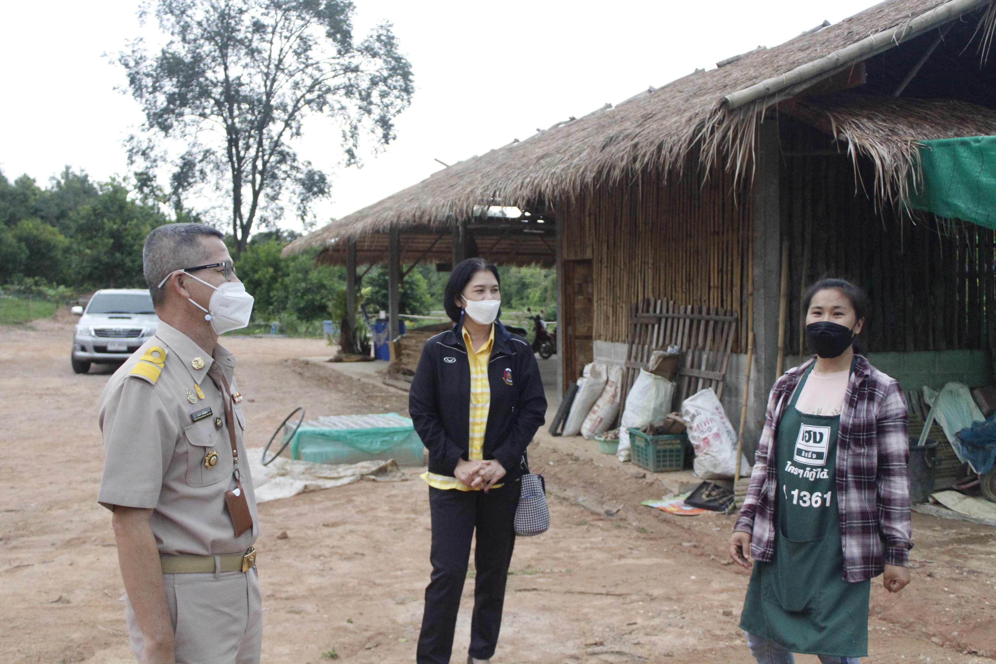 @ที่นี่เมืองน่าน@ พช.น่าน ติดตามการดำเนินงานโครงการพัฒนาพื้นที่ต้นแบบการพัฒนาคุณภาพชีวิตตามหลักทฤษฎีใหม่ ประยุกต์สู่โคก หนอง นา โมเดล อำเภอเมืองน่าน