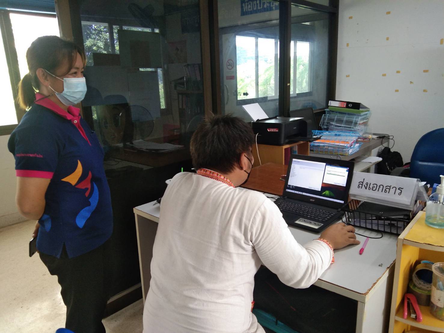 สพจ.น่าน ติดตามสนับสนุนการจัดเก็บข้อมูล จปฐ. อำเภอนาหมื่น