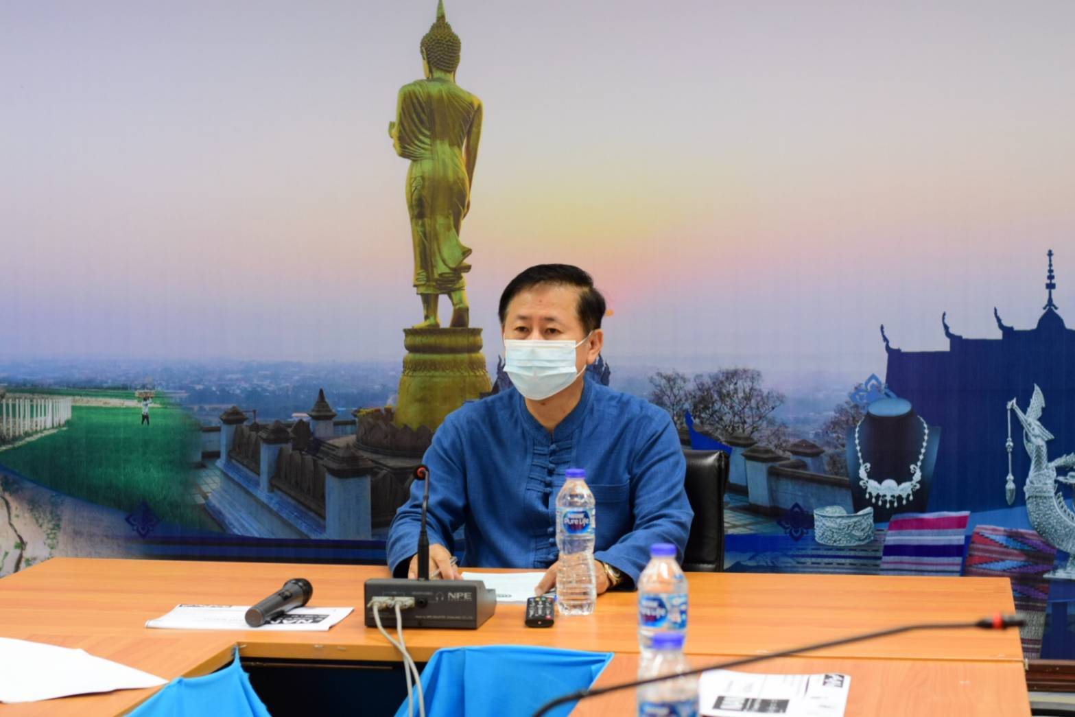 พัฒนาชุมชนน่าน ร่วมประชุมเชิงปฏิบัติการตรวจติดตามผลการดำเนินงานของหน่วยรับตรวจรายไตรมาส ครั้งที่ 4/2564 ผ่านระบบห้องประชุมออนไลน์ (ZOOM Cloud Meeting)