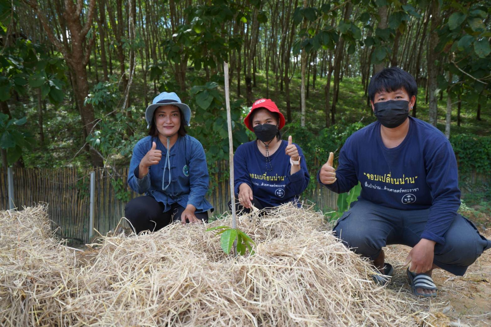 @ที่นี่เมืองน่าน@ จบการฝึกอบรม “โคก หนอง นา พช.” จังหวัดน่าน ผ่านระบบ ZOOM  3จุด พร้อมเดินหน้าสืบสานศาสตร์พระราชา “โคก หนอง นา โมเดล” พัฒนาชุมชน
