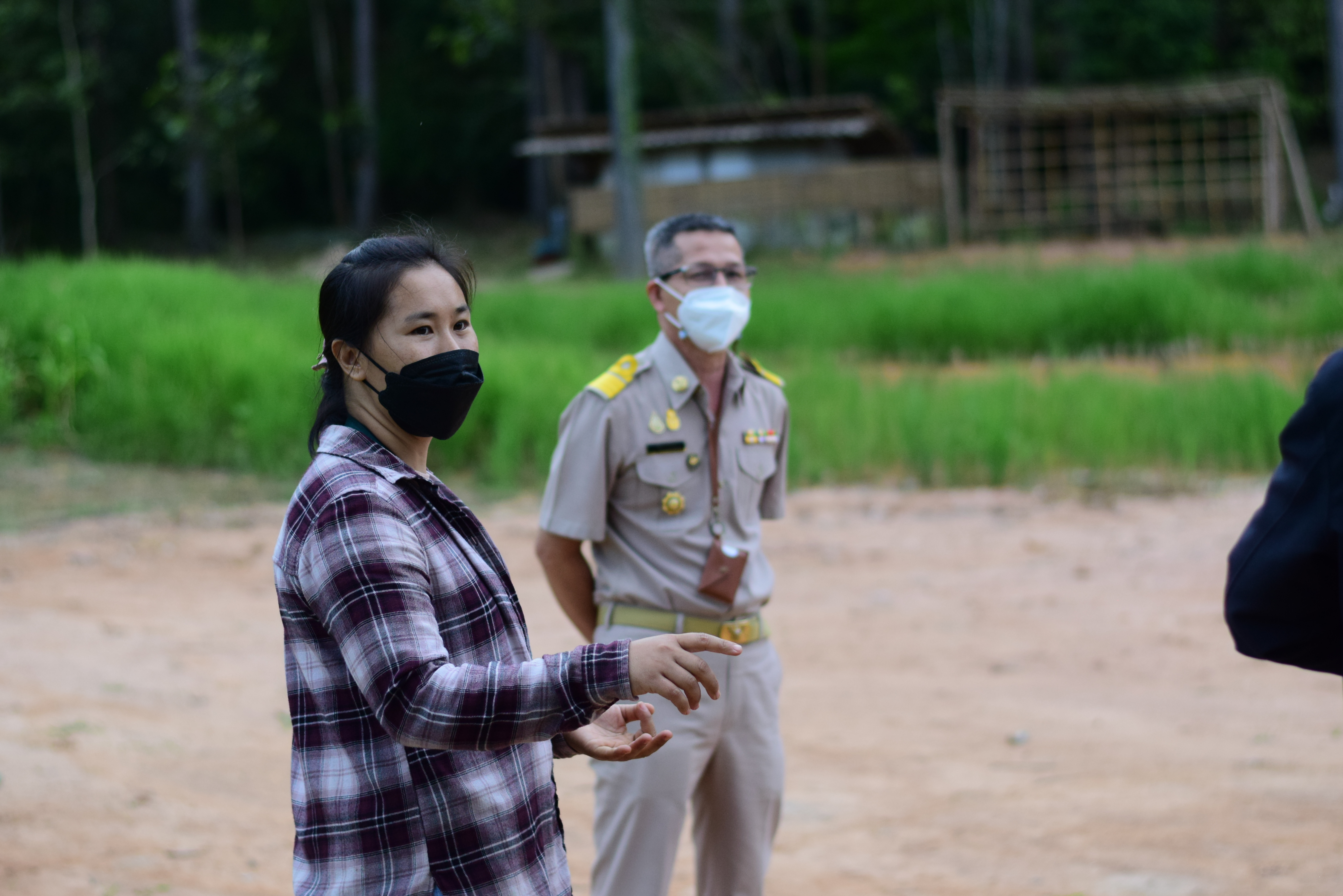 @ที่นี่เมืองน่าน@ พช.น่าน ติดตามการดำเนินงานโครงการพัฒนาพื้นที่ต้นแบบการพัฒนาคุณภาพชีวิตตามหลักทฤษฎีใหม่ ประยุกต์สู่โคก หนอง นา โมเดล อำเภอเมืองน่าน