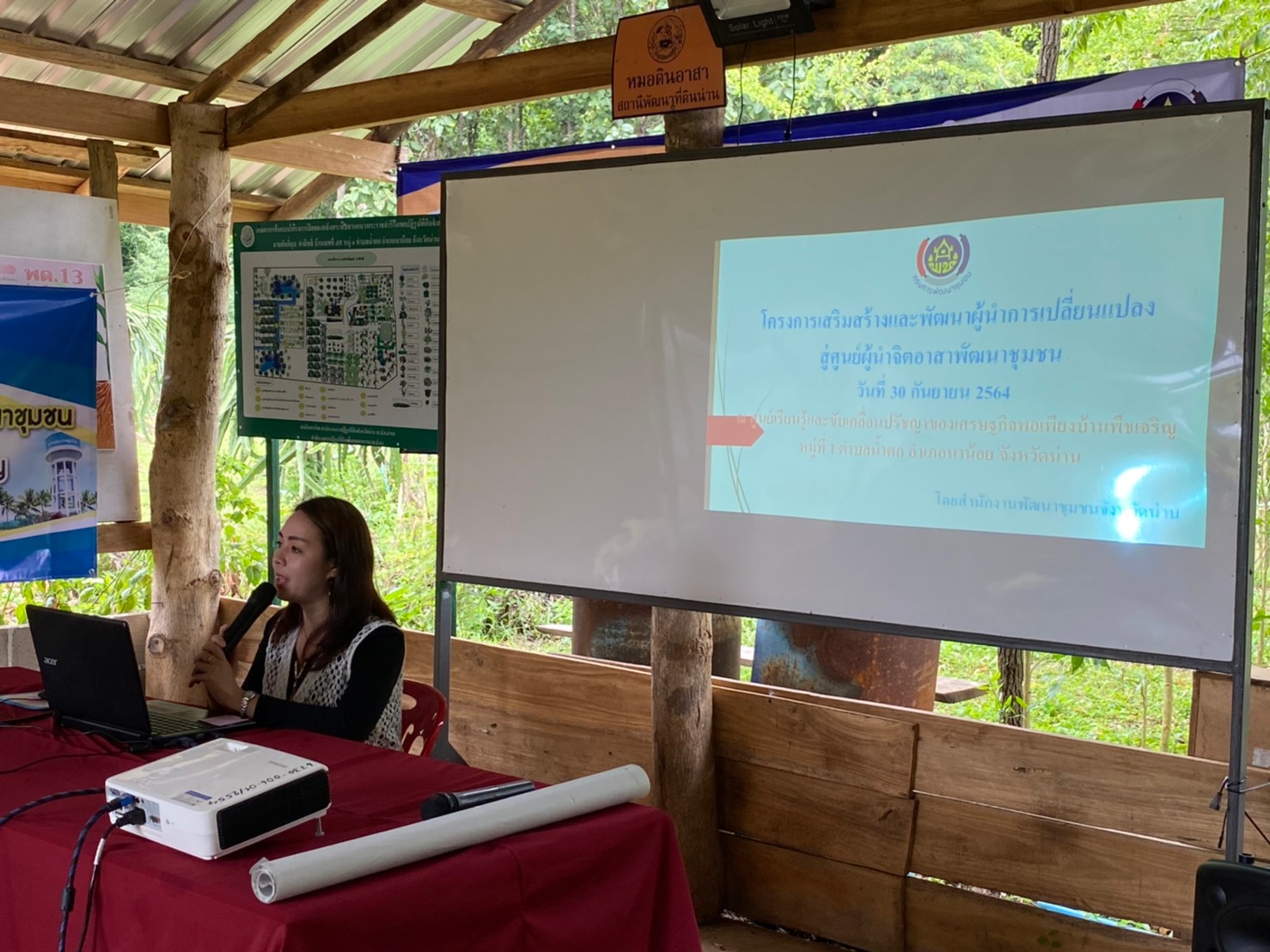 @ที่นี่เมืองน่าน@ พช.น่าน ดำเนินโครงการประชุมเชิงปฏิบัติการ เสริมสร้างและพัฒนาผู้นำการเปลี่ยนแปลง สู่ศูนย์ผู้นำจิตอาสาพัฒนาชุมชน