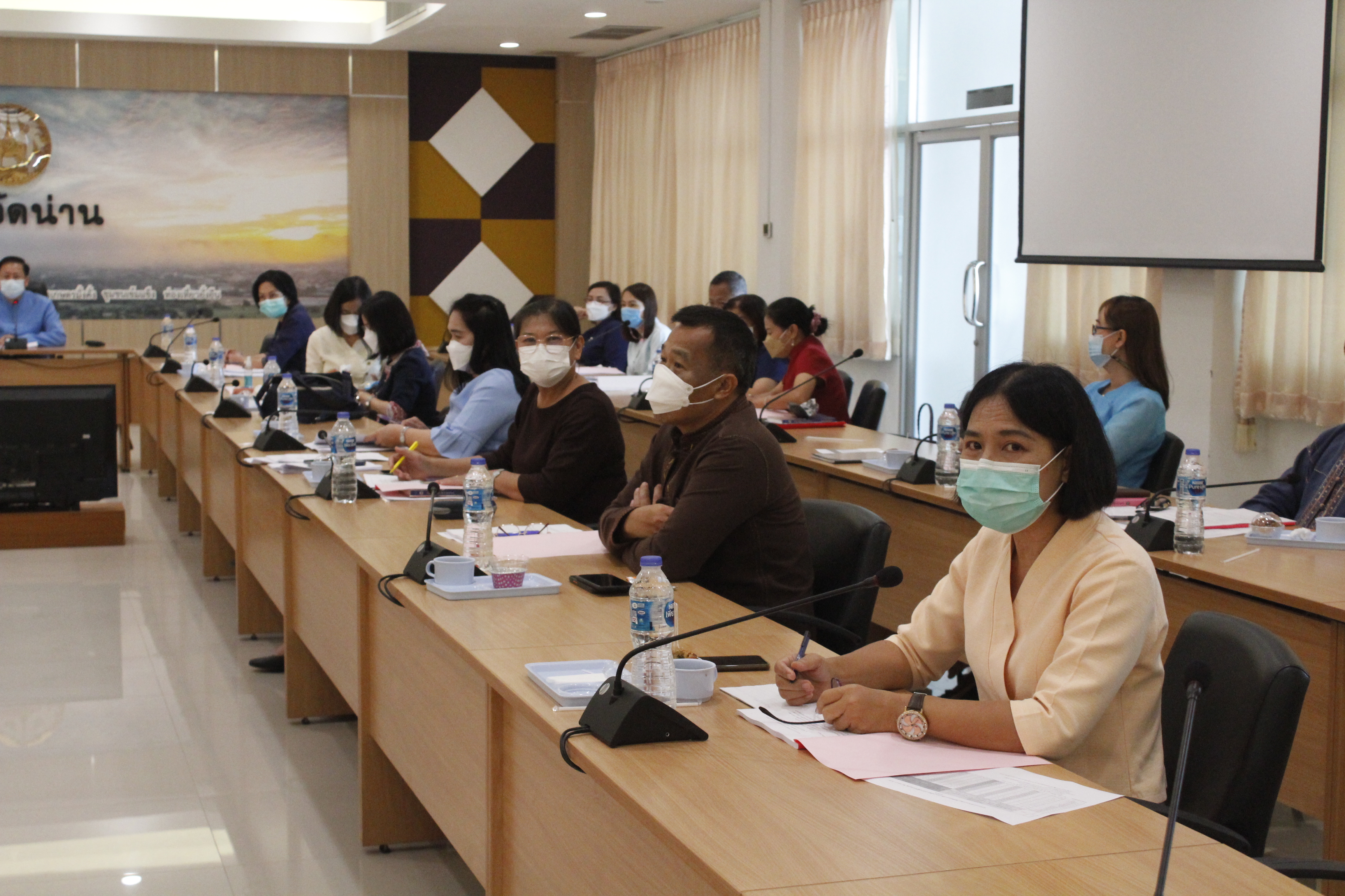 พช.น่าน ประชุมพัฒนาการอำเภอ/นักวิชาการพัฒนาชุมชนจังหวัด ครั้งที่ 7/2564