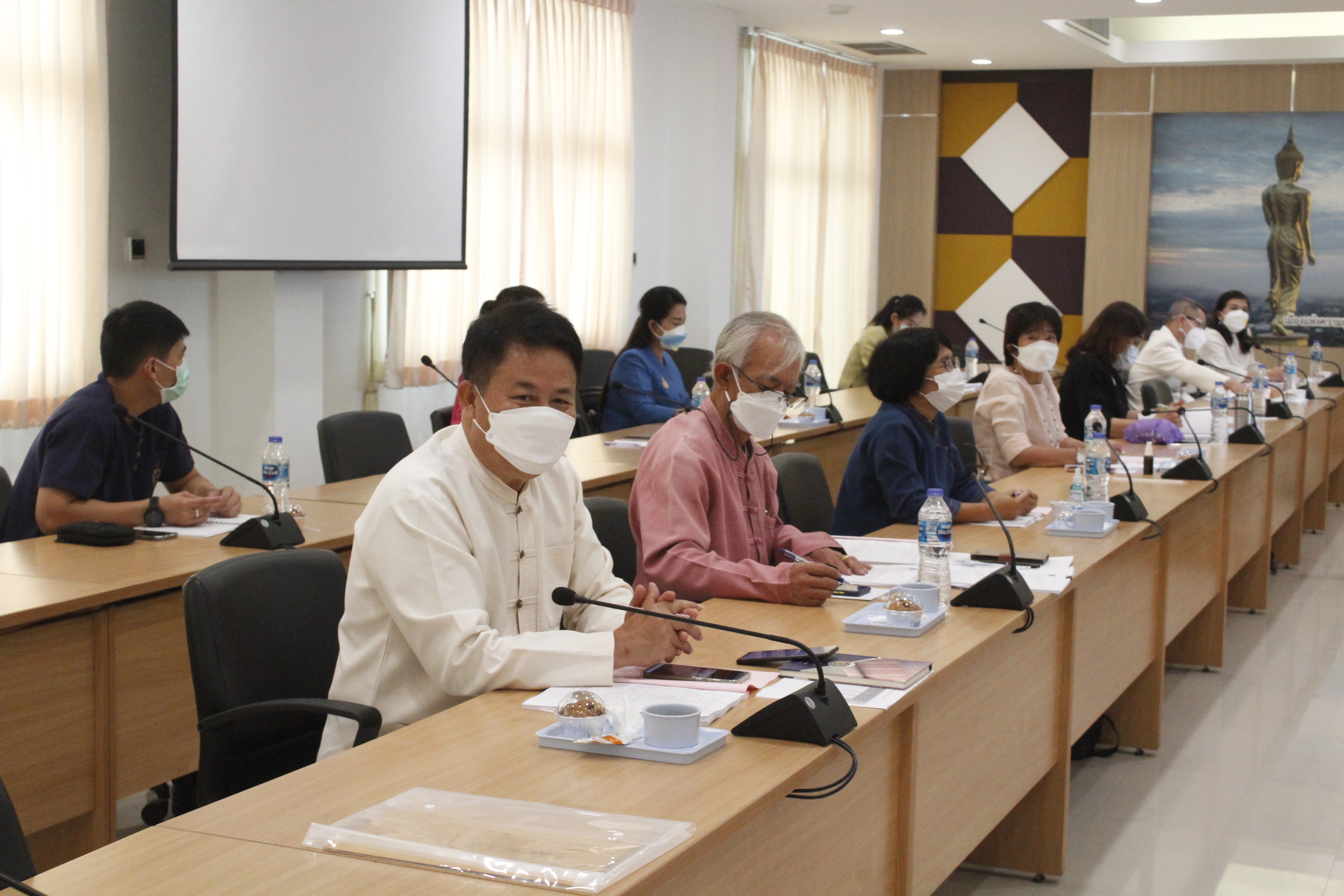 พช.น่าน ประชุมพัฒนาการอำเภอ/นักวิชาการพัฒนาชุมชนจังหวัด ครั้งที่ 7/2564