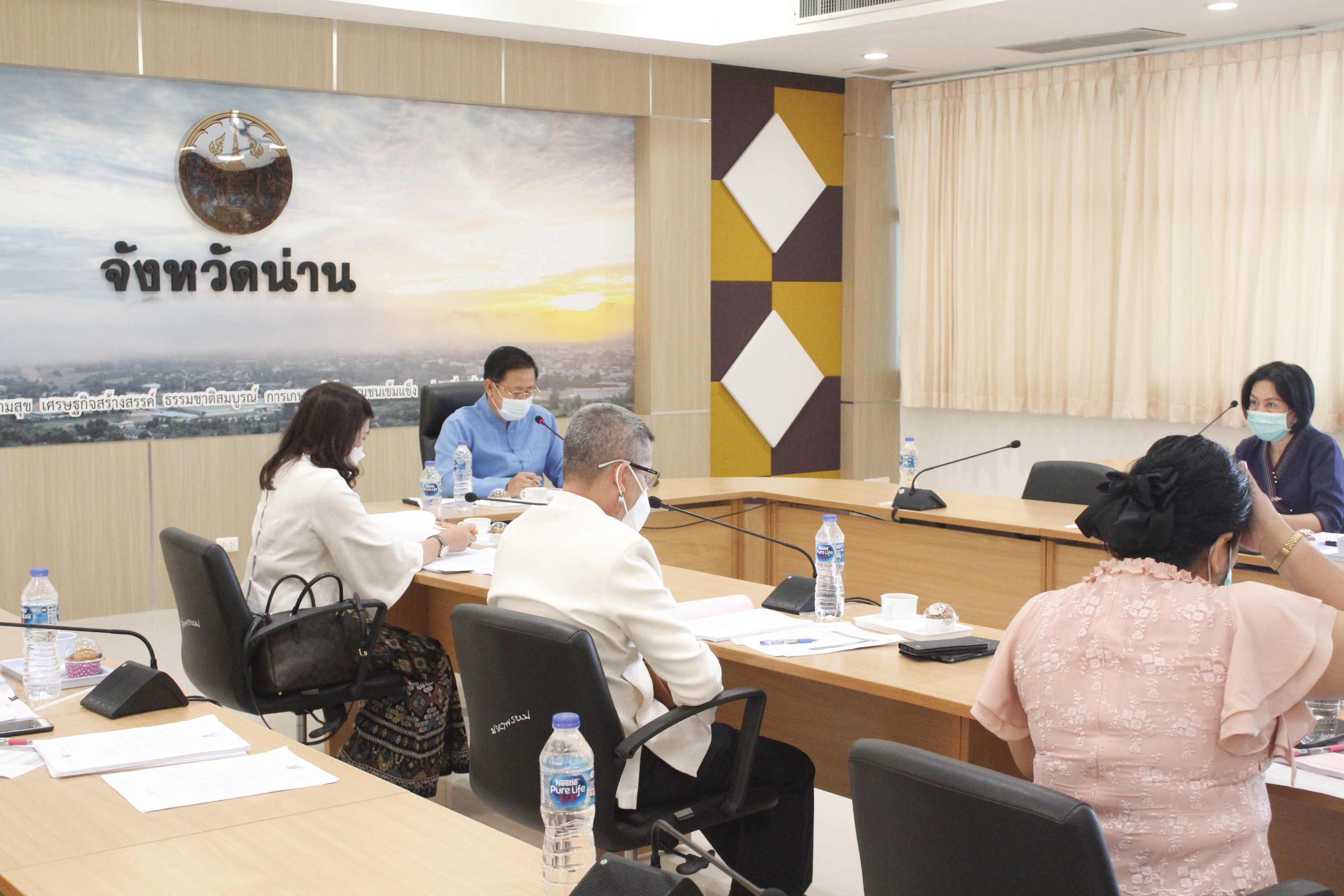 พช.น่าน ประชุมพัฒนาการอำเภอ/นักวิชาการพัฒนาชุมชนจังหวัด ครั้งที่ 7/2564