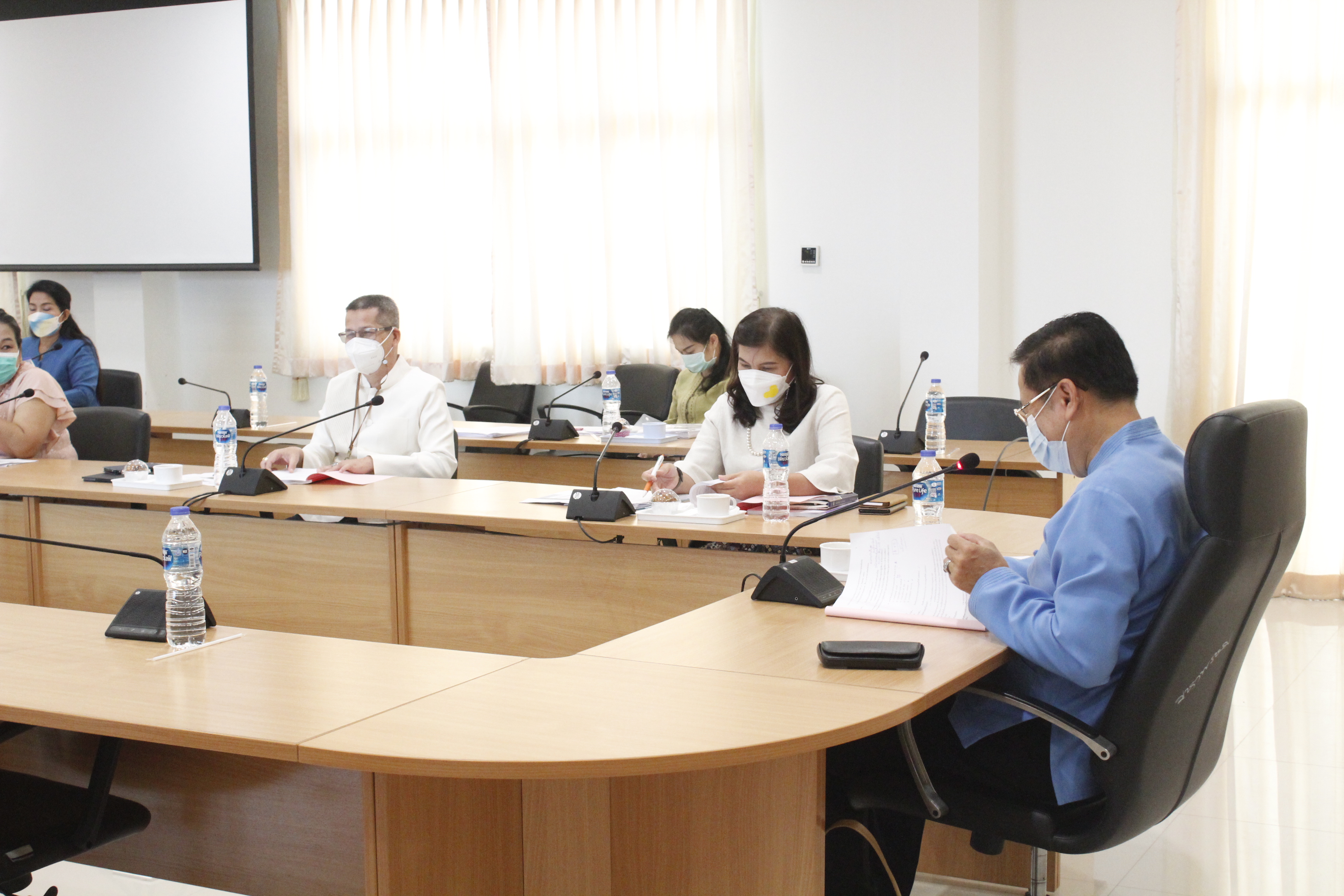 พช.น่าน ประชุมพัฒนาการอำเภอ/นักวิชาการพัฒนาชุมชนจังหวัด ครั้งที่ 7/2564