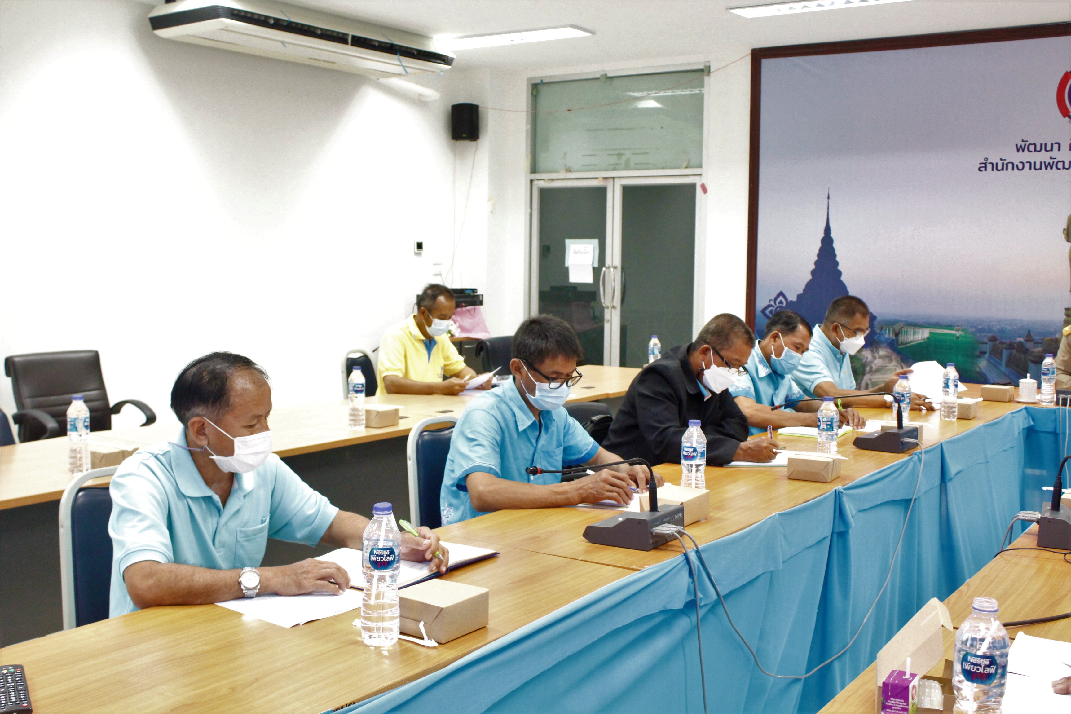 @ที่นี่เมืองน่าน@  พช.น่าน ประชุมคณะกรรมการเครือข่ายกองทุนแม่ของแผ่นดินจังหวัดน่าน ครั้งที่ 2/2564