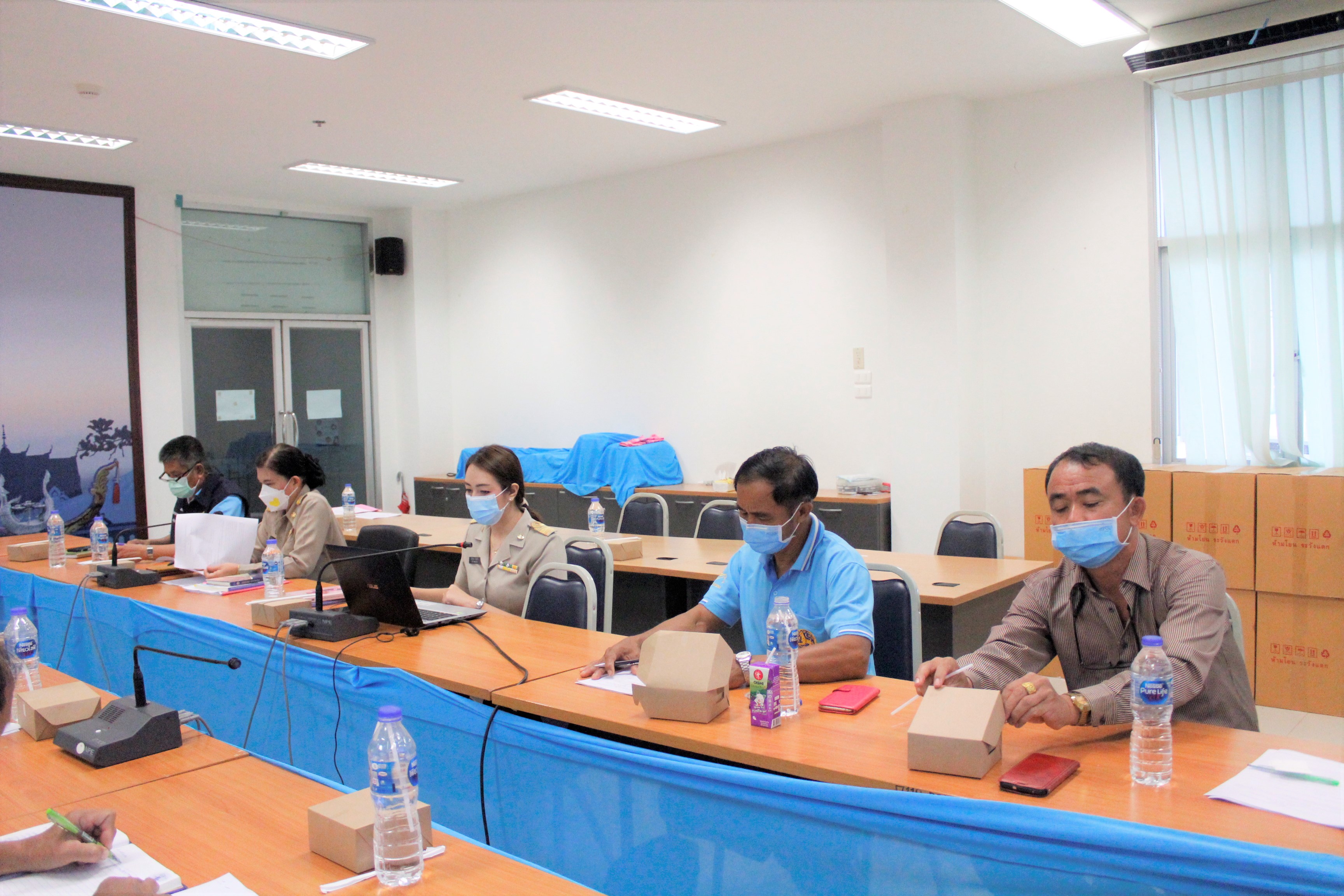 @ที่นี่เมืองน่าน@  พช.น่าน ประชุมคณะกรรมการเครือข่ายกองทุนแม่ของแผ่นดินจังหวัดน่าน ครั้งที่ 2/2564