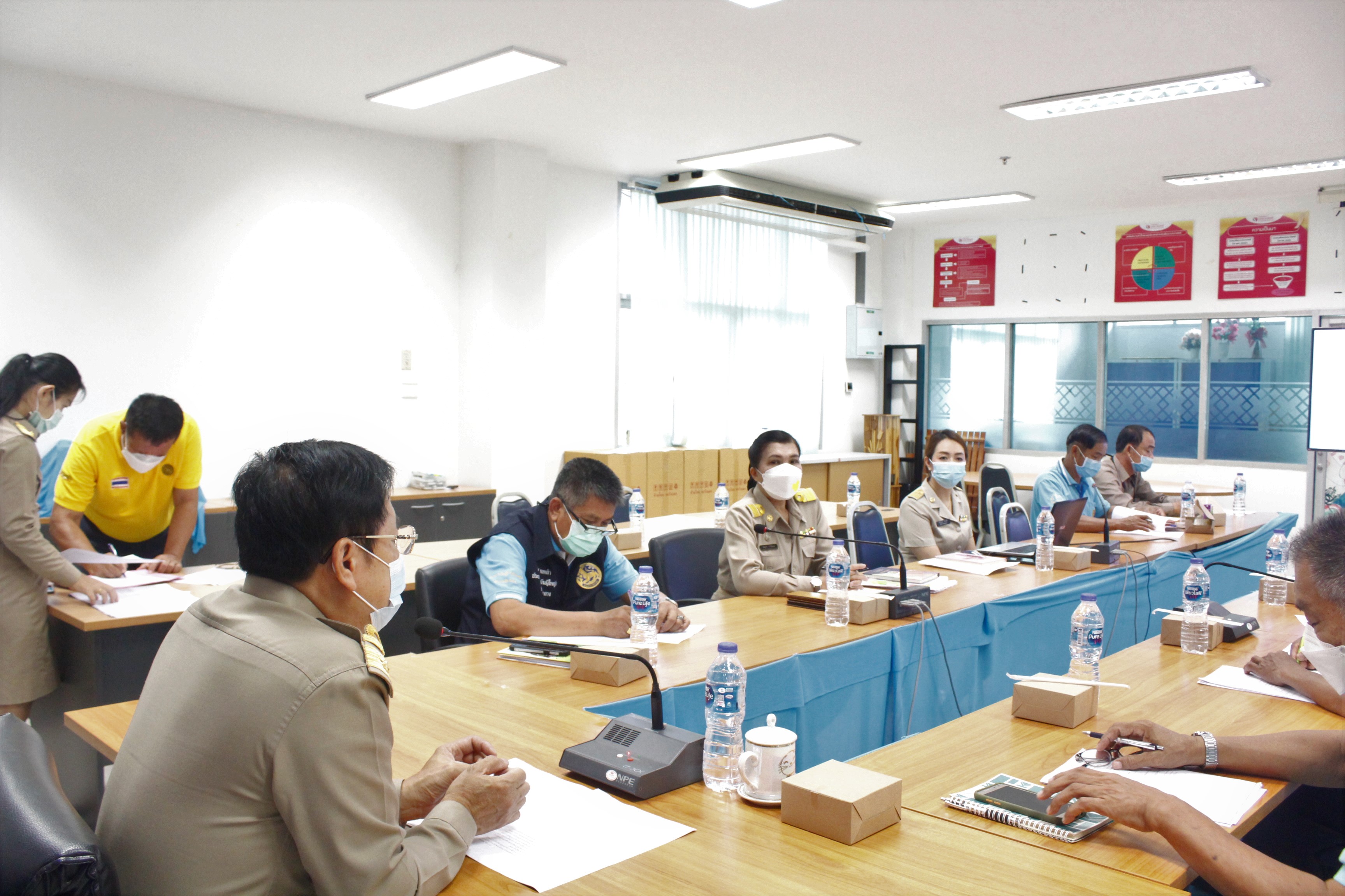 @ที่นี่เมืองน่าน@  พช.น่าน ประชุมคณะกรรมการเครือข่ายกองทุนแม่ของแผ่นดินจังหวัดน่าน ครั้งที่ 2/2564