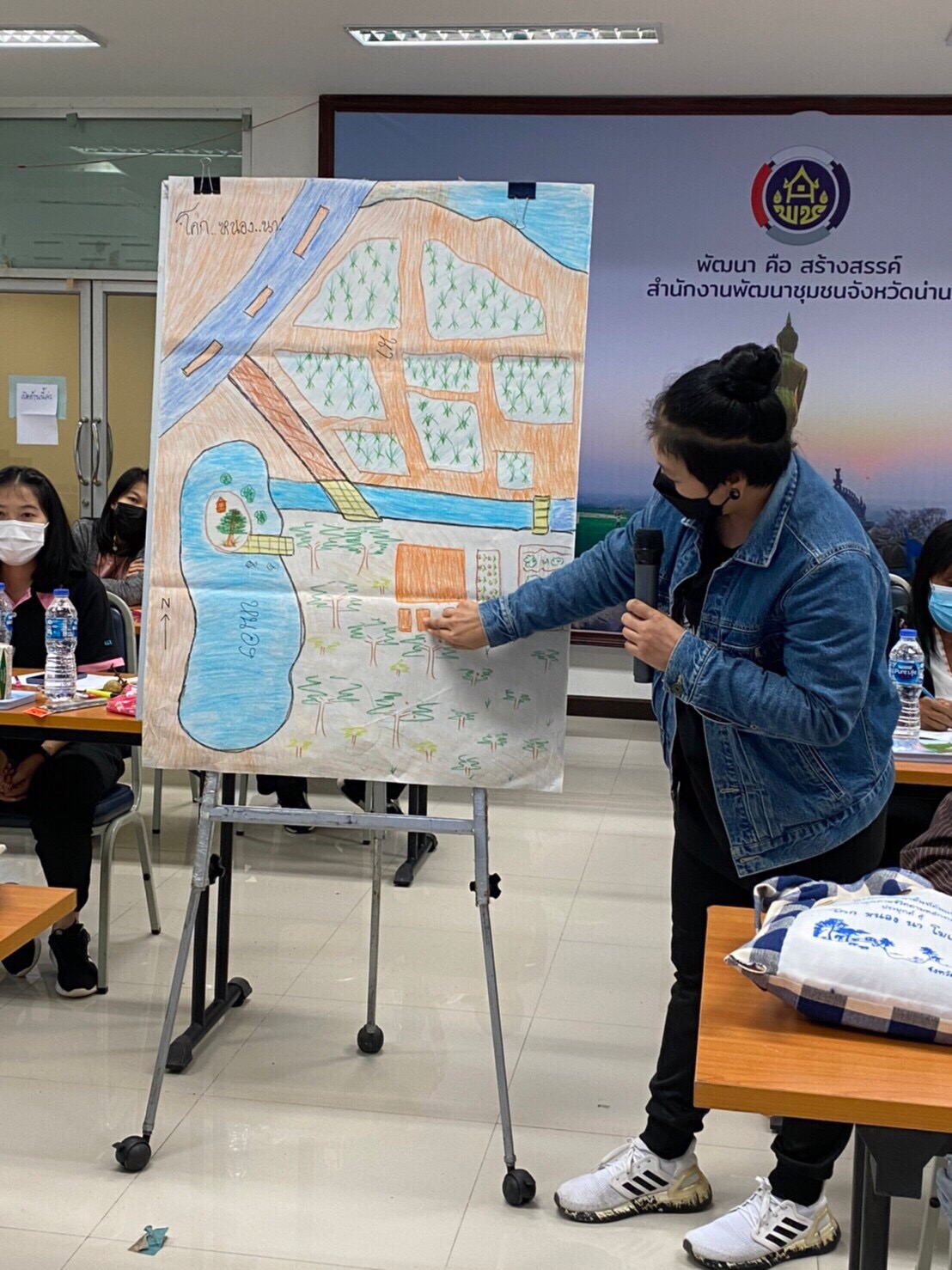 @ที่นี่เมืองน่าน@ พช.น่าน ฝึกอบรมเพิ่มทักษะระยะสั้นการพัฒนากสิกรรมสู่ระบบเศรษฐกิจพอเพียง รูปแบบโคกหนองนาโมเดล ปีงบประมาณ พ.ศ. 2564 (รูปแบบออนไลน์) วันที่ 3