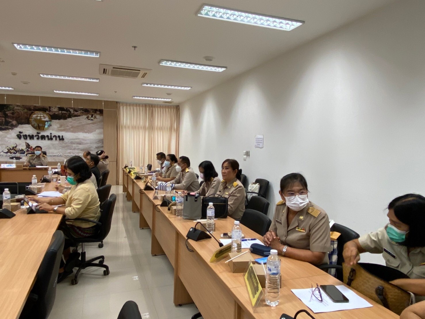 @ที่นี่เมืองน่าน@ พช.น่าน ประชุมคณะกรรมการประสานและขับเคลื่อนนโยบายสานพลังประชารัฐ ประจำจังหวัดน่าน