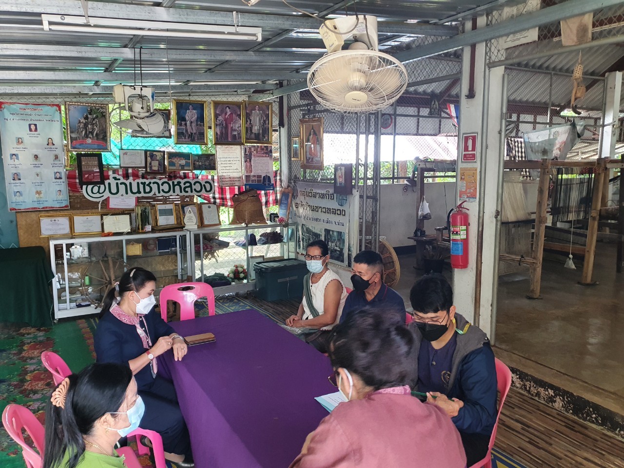 @ที่นี่เมืองน่าน@ พช.น่าน ติดตามและประเมินผลโครงการตลาดนัดคนไทยยิ้มได้