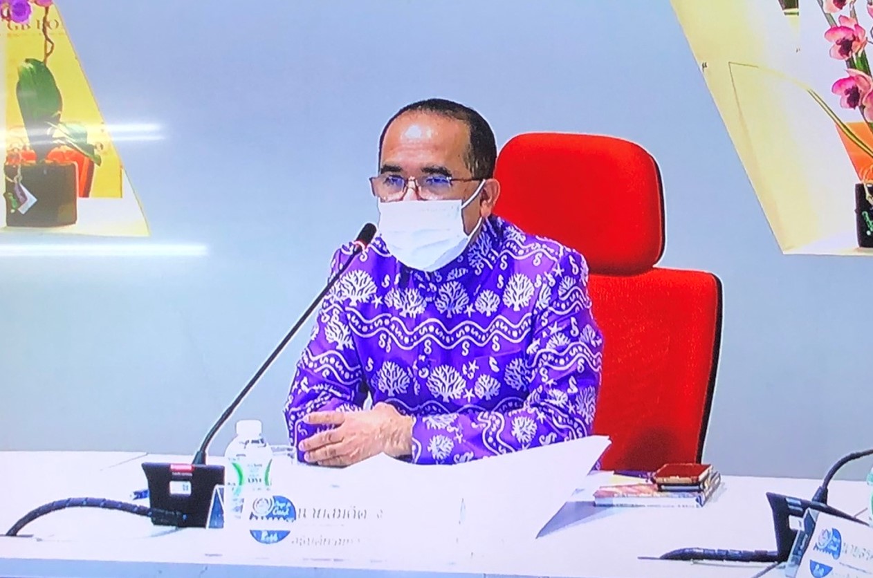 @ที่นี่เมืองน่าน@ พช.น่าน ร่วมประชุมรับนโยบายการขับเคลื่อนงานพัฒนาชุมชน ประจำปี 2565 ผ่านระบบประชุมทางไกล (Video Conference)