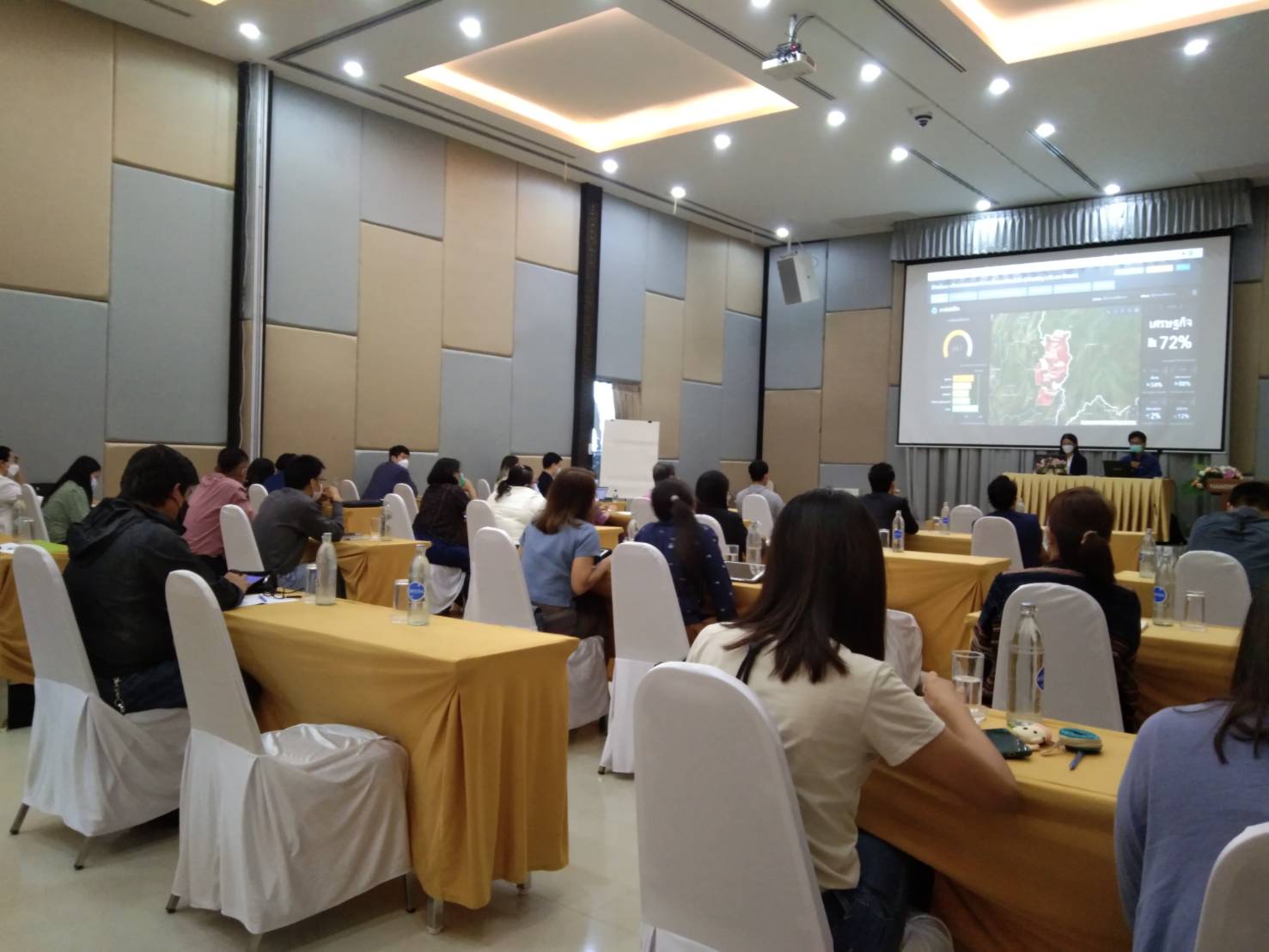 @ที่นี่เมืองน่าน@ พช.น่าน ร่วมประชุมรับฟังความคิดเห็นต่อการออกแบบและการพัฒนาระบบ AIP