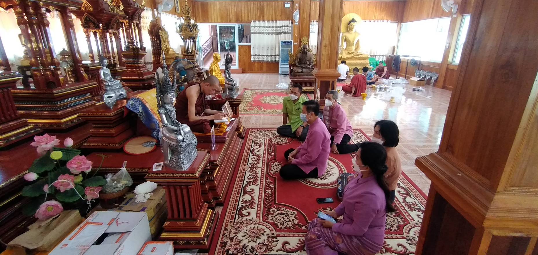 @ที่นี่เมืองน่าน@ พช.น่าน : ทำพิธีจารอักขระแผ่นโลหะมงคล เพื่อเตรียมการจัดพิธีหล่อพระพุทธรูป และเหรียญพระพุทธพัฒนปชานาถ เนื่องในโอกาสครบรอบ 60 ปี สถาปนากรมการพัฒนาชุมชน