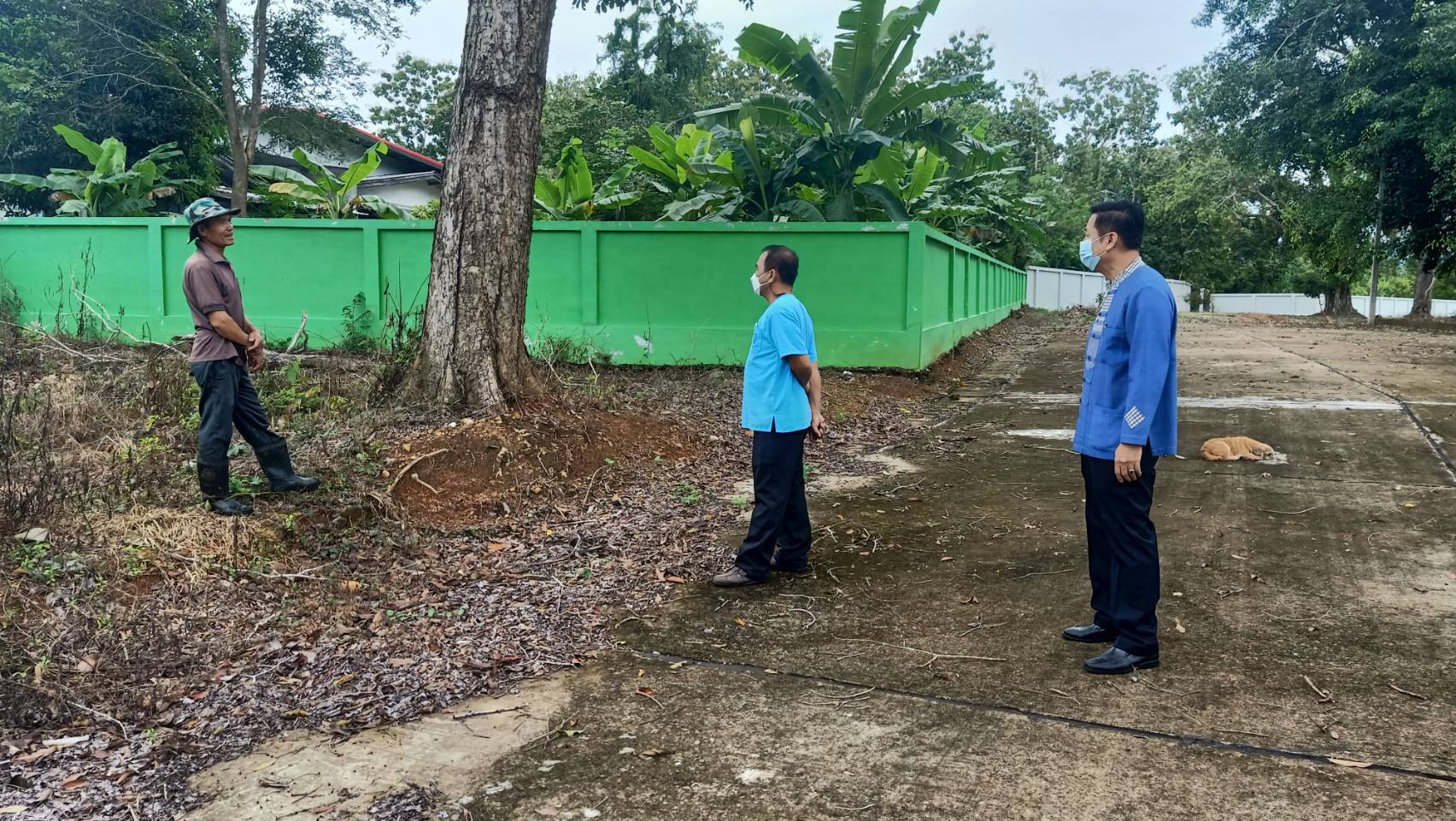 @ที่นี่เมืองน่าน@ พช.น่าน เตรียมพื้นที่จัดกิจกรรมวันรักต้นไม้ประจำปีของชาติ พ.ศ.2564