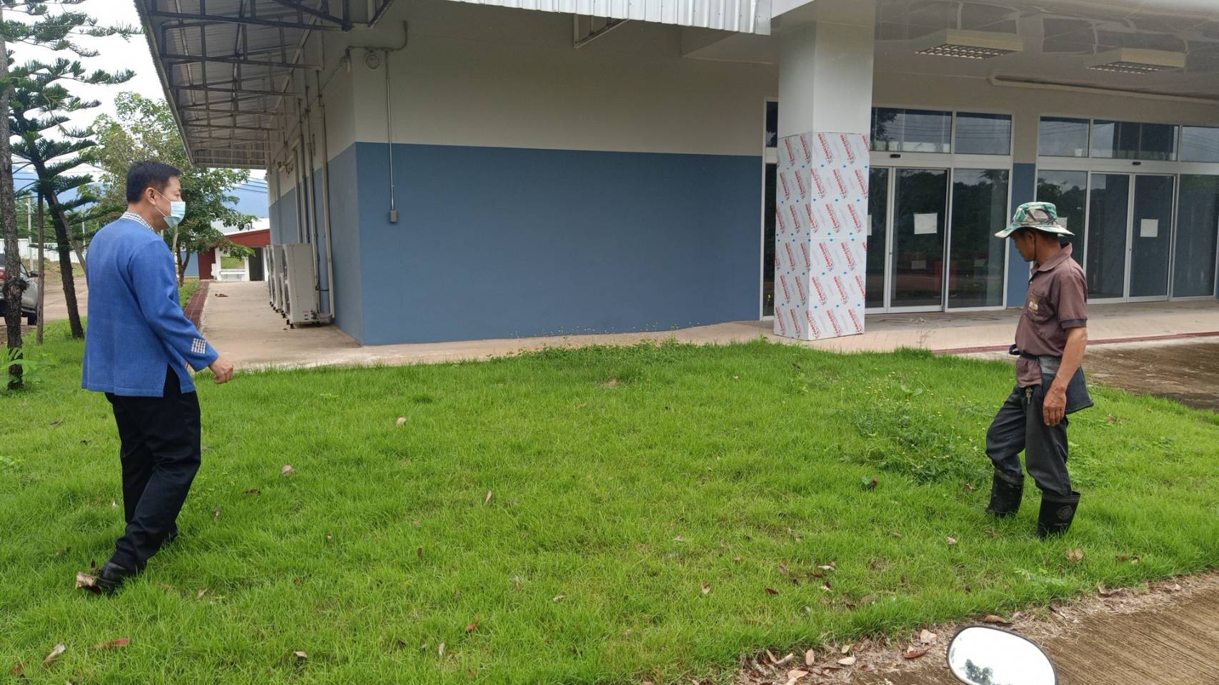 @ที่นี่เมืองน่าน@ พช.น่าน เตรียมพื้นที่จัดกิจกรรมวันรักต้นไม้ประจำปีของชาติ พ.ศ.2564