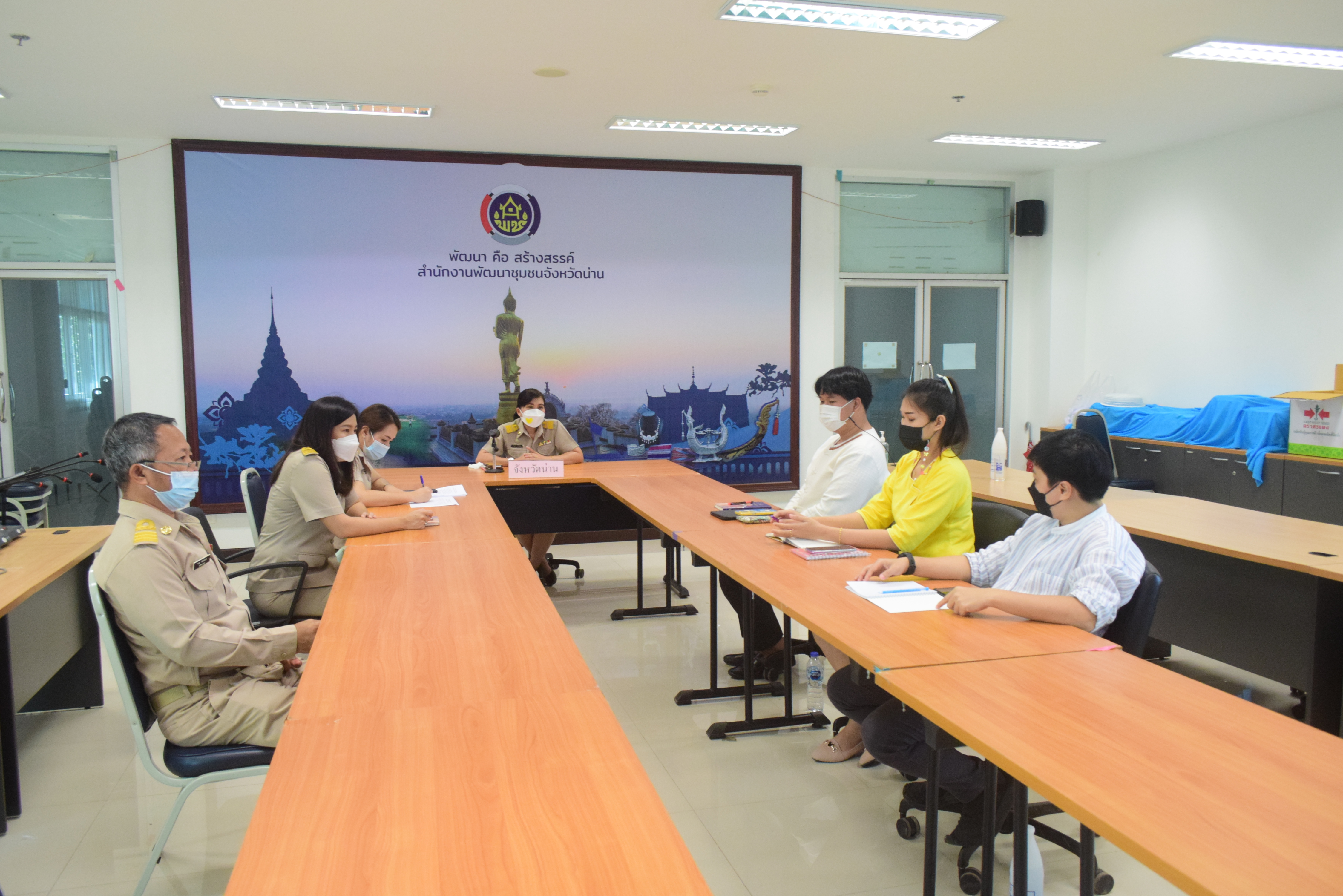 @ที่นี่เมืองน่าน@ พช.น่าน ฝึกอบรมหลักสูตรการฝึกอบรมก่อนปฏิบัติงานอาสาพัฒนา (อสพ.) รุ่นที่ 73