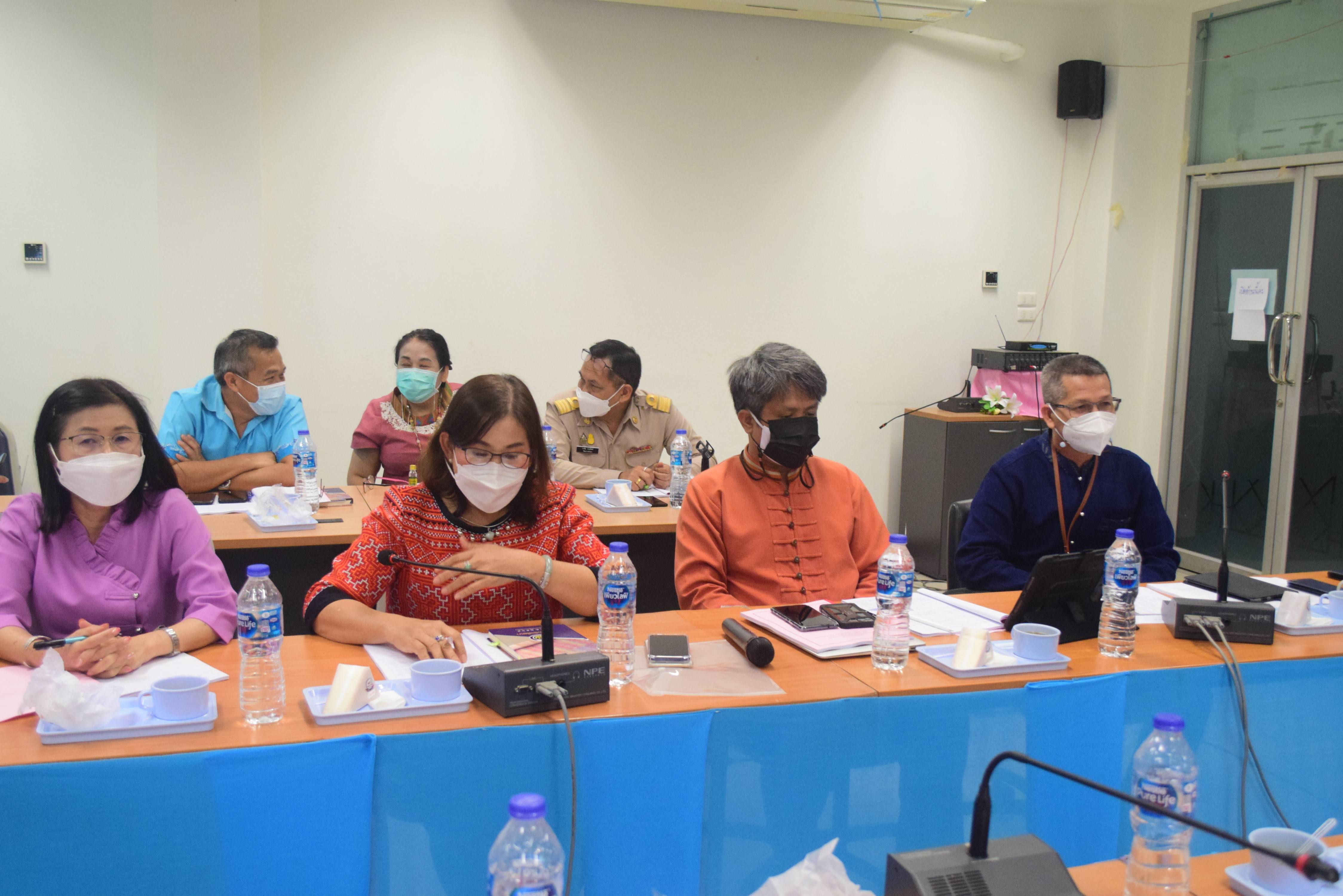 @ที่นี่เมืองน่าน@ พช.น่าน ประชุมพัฒนาการอำเภอและนักวิชาการพัฒนาชุมชนจังหวัด จังหวัดน่าน ครั้งที่ 8/2564