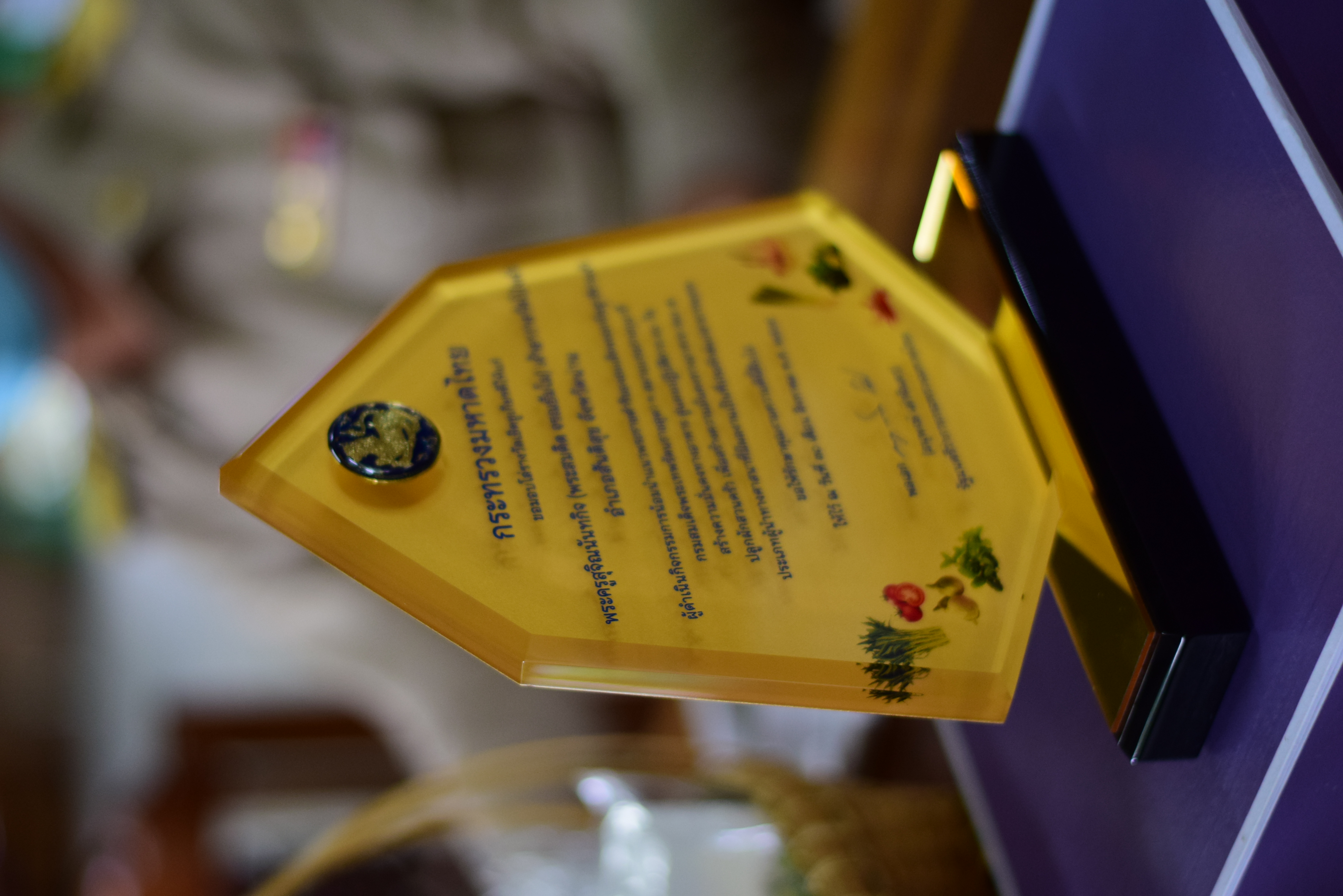 @ที่นี่เมืองน่าน@ พช.น่าน ร่วมถวายโล่รางวัลเชิดชูเกียรติบุคคลต้นแบบการน้อมนำแนวพระราชดำริของสมเด็จพระกนิษฐาธิราชเจ้า กรมสมเด็จพระเทพรัตนราชสุดาฯสยามบรมราชกุมารี สร้างความมั่นคงทางอาหารสู่ปฏิบัติการ 90 วันปลูกผักสวนครัวเพื่อสร้างความมั่นคงทางอาหาร รอบ 2  ประเภทผู้นำทางศาสนา เขตตรวจราชการที่ 16