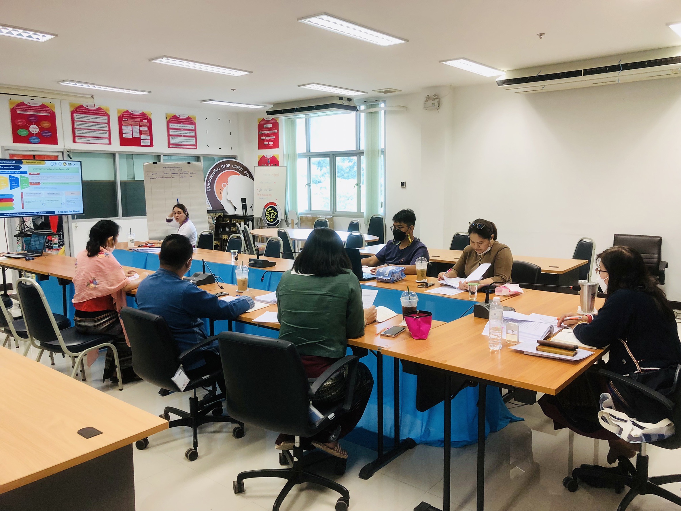 @ที่นี่เมืองน่าน@ พช.น่าน กลุ่มงานส่งเสริมการพัฒนาชุมชน ประชุมวางแผนการดำเนินงานพัฒนาชุมชน ปีงบประมาณ 2565