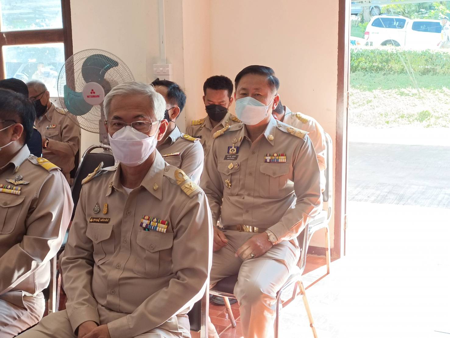 @ที่นี่เมืองน่าน@ พช.น่าน ร่วมโครงการ จังหวัดเคลื่อนที่ “บำบัดทุกข์ บำรุงสุข สร้างรอยยิ้มให้ประชาชน” ประจำปีงบประมาณ พ.ศ. 2565