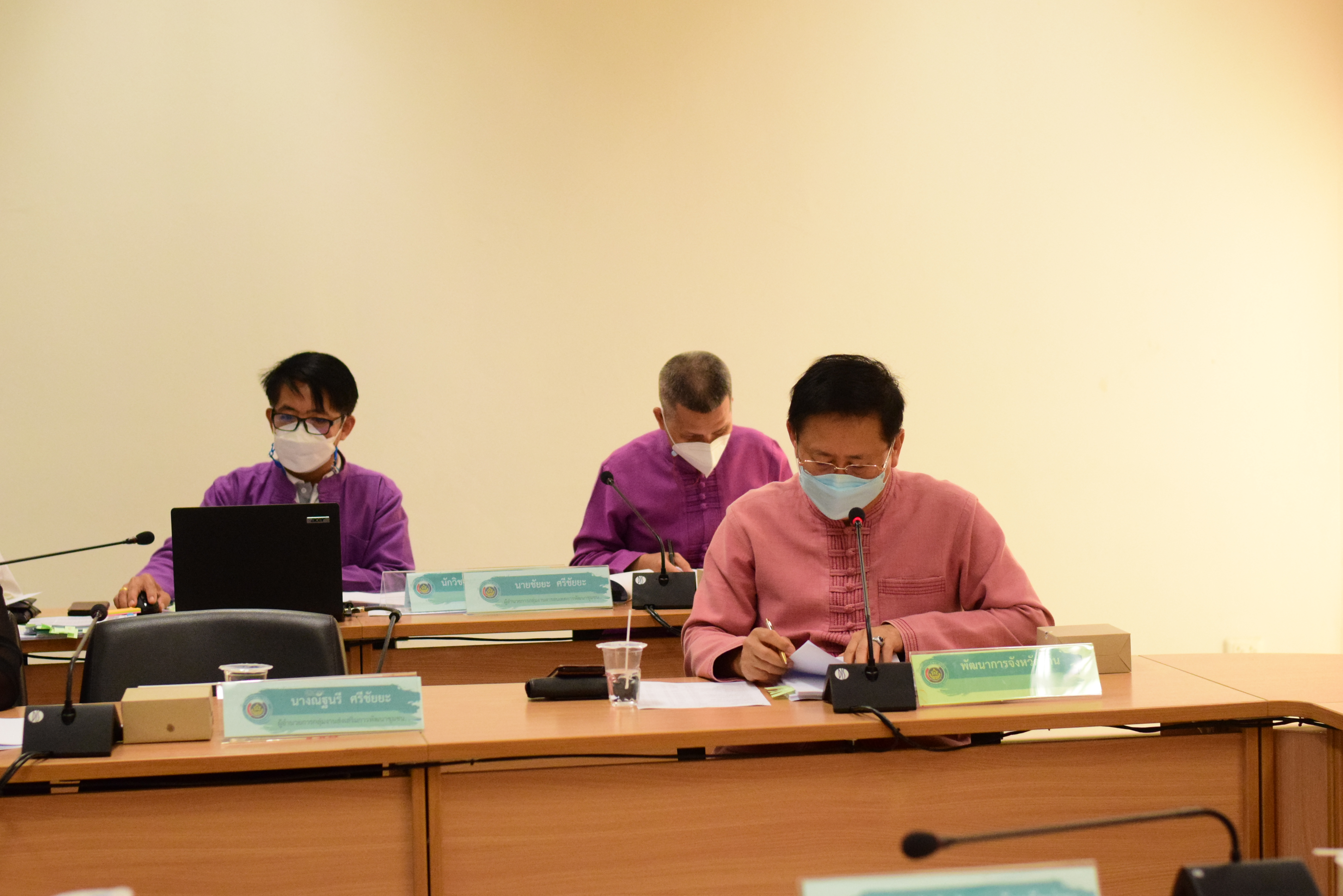 @ที่นี่เมืองน่าน@ พช.น่าน ประชุมคณะทำงานบริหารการจัดเก็บข้อมูลเพื่อการพัฒนาชุมชนจังหวัดน่าน ประจำปี 2564 ครั้งที่ 2/2564