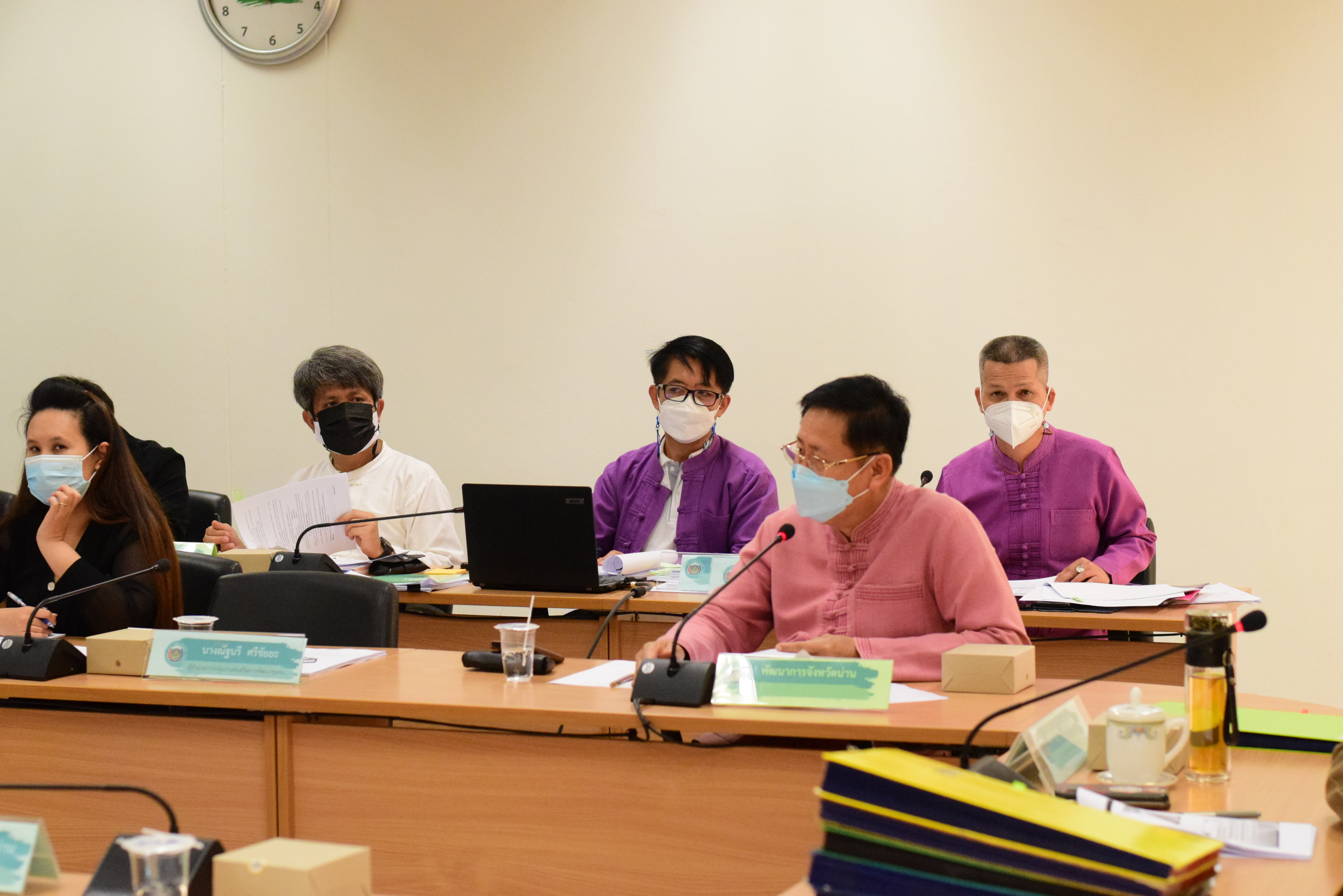 @ที่นี่เมืองน่าน@ พช.น่าน ประชุมคณะทำงานบริหารการจัดเก็บข้อมูลเพื่อการพัฒนาชุมชนจังหวัดน่าน ประจำปี 2564 ครั้งที่ 2/2564