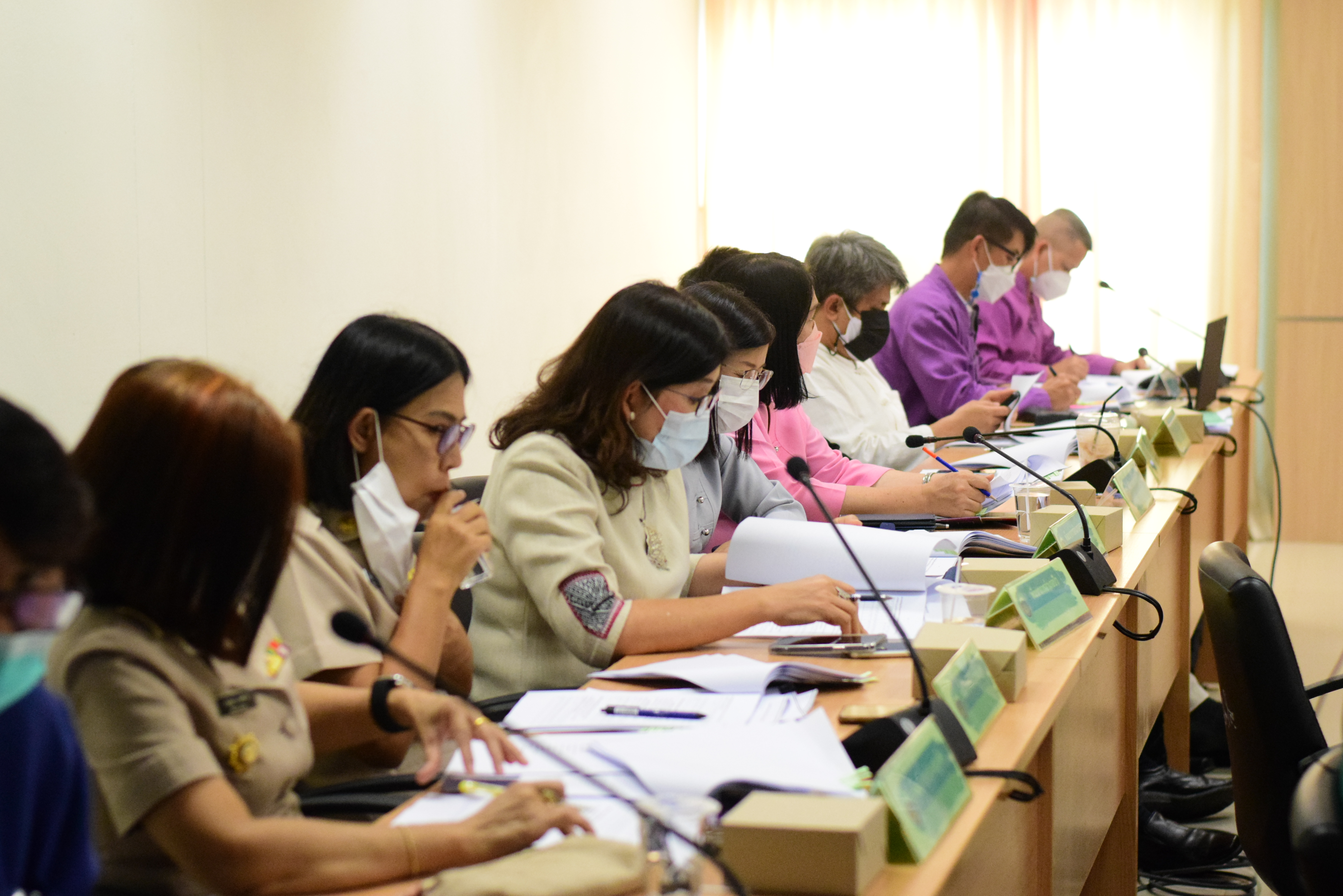 @ที่นี่เมืองน่าน@ พช.น่าน ประชุมคณะทำงานบริหารการจัดเก็บข้อมูลเพื่อการพัฒนาชุมชนจังหวัดน่าน ประจำปี 2564 ครั้งที่ 2/2564