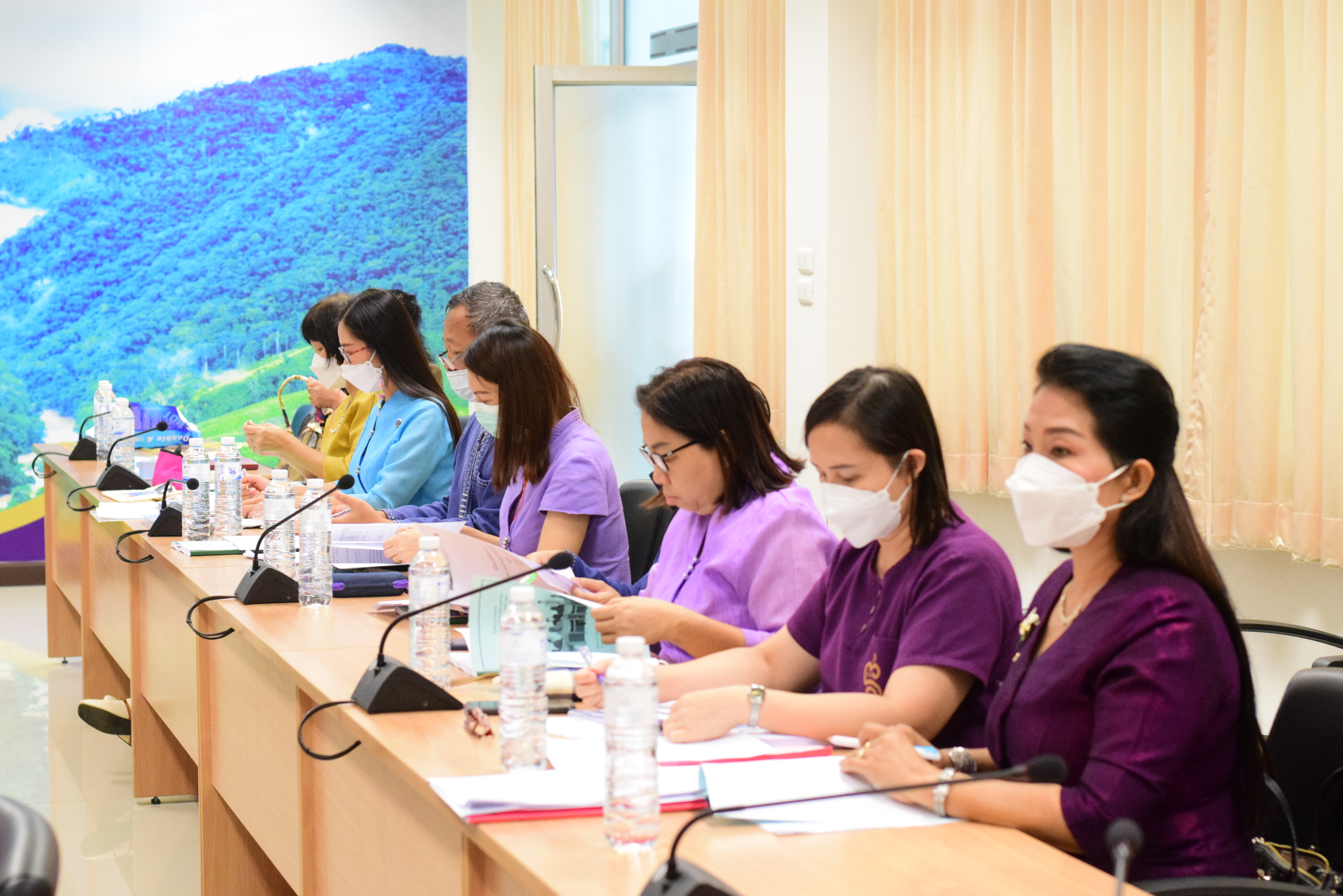 @ที่นี่เมืองน่าน@ พช.น่าน ประชุมพัฒนาการอำเภอ ผู้อำนวยการกลุ่มงาน และนักวิชาการพัฒนาชุมชนจังหวัด ครั้งที่ 9/2564