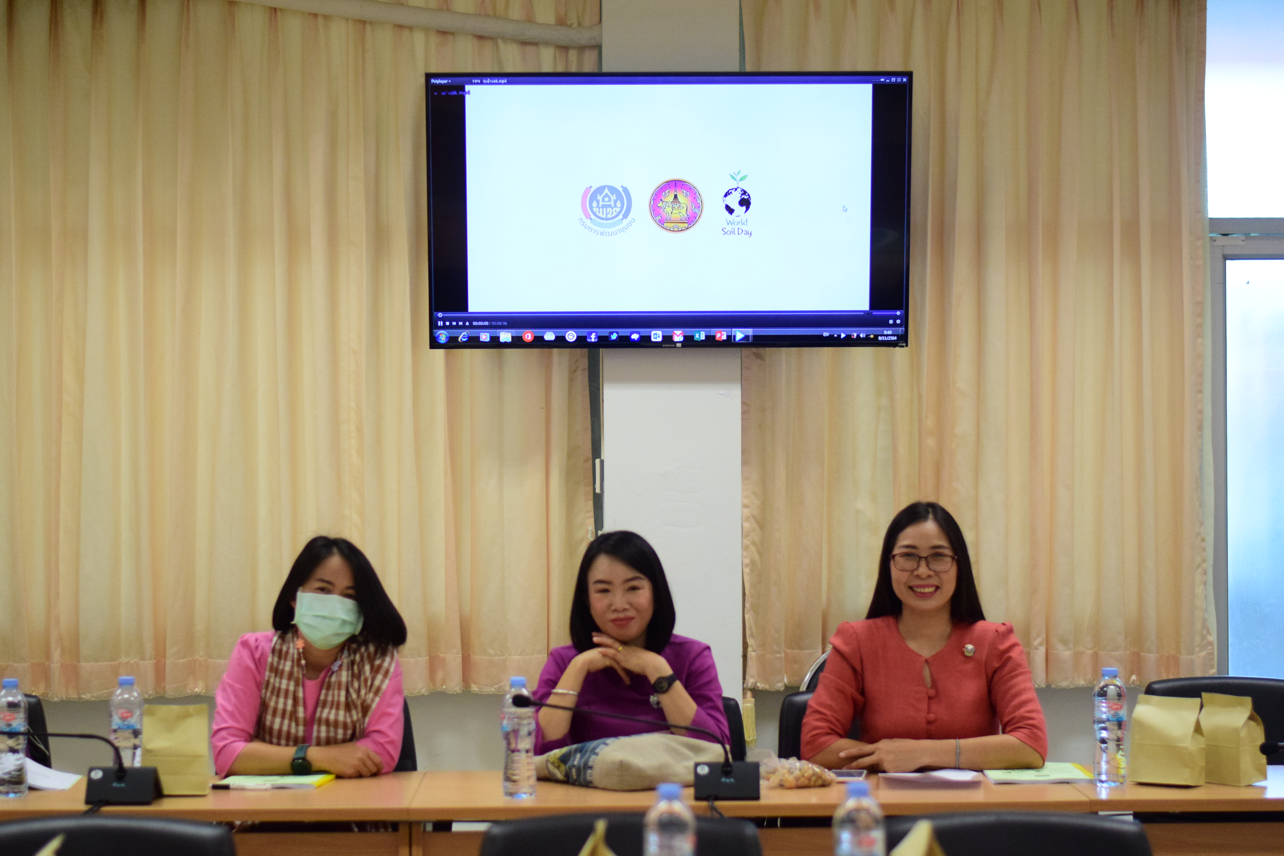 @ที่นี่เมืองน่าน@ พช.น่าน ประชุมมอบนโยบายการขับเคลื่อนงานพัฒนาชุมชน ประจำปี 2565