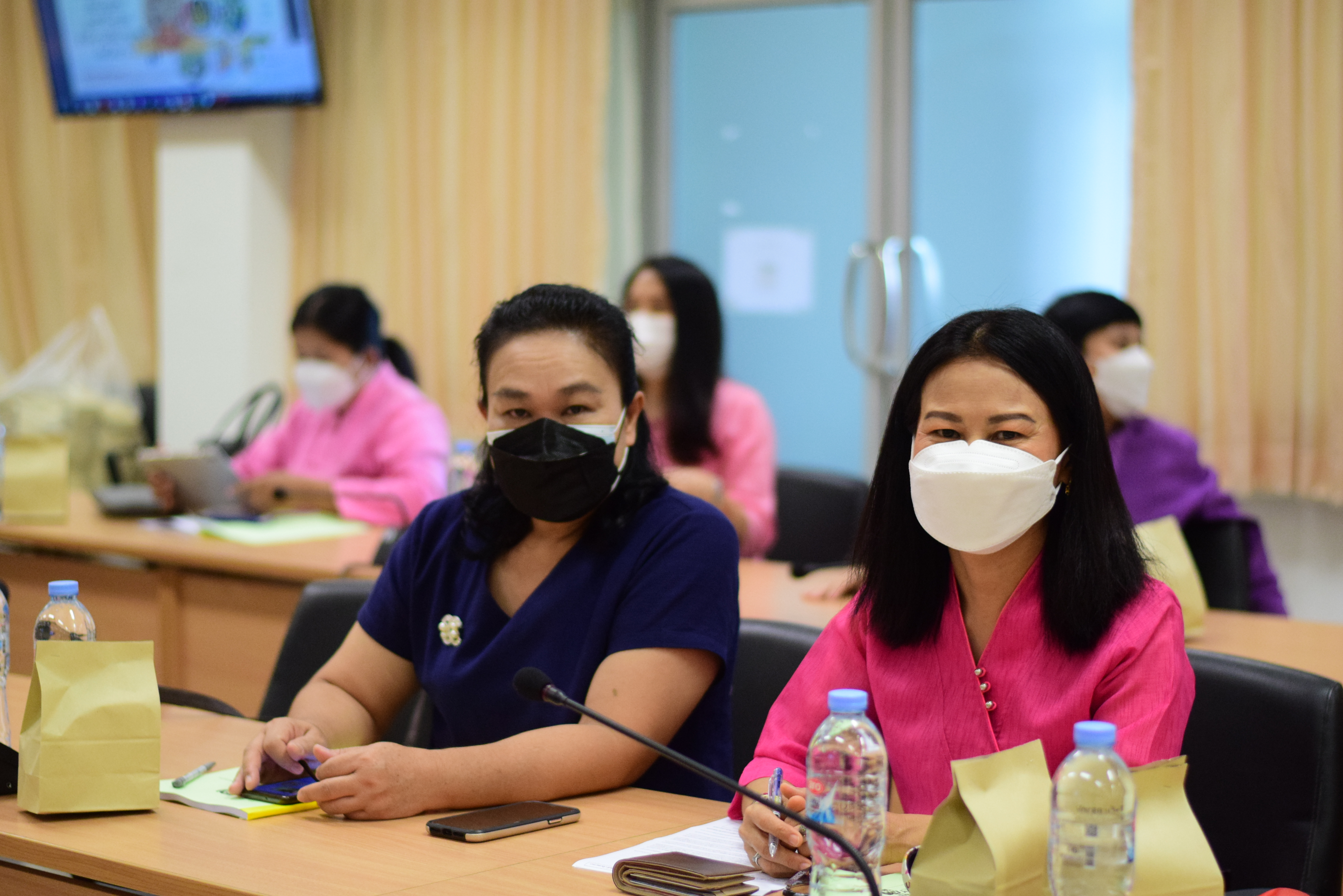 @ที่นี่เมืองน่าน@ พช.น่าน ประชุมมอบนโยบายการขับเคลื่อนงานพัฒนาชุมชน ประจำปี 2565