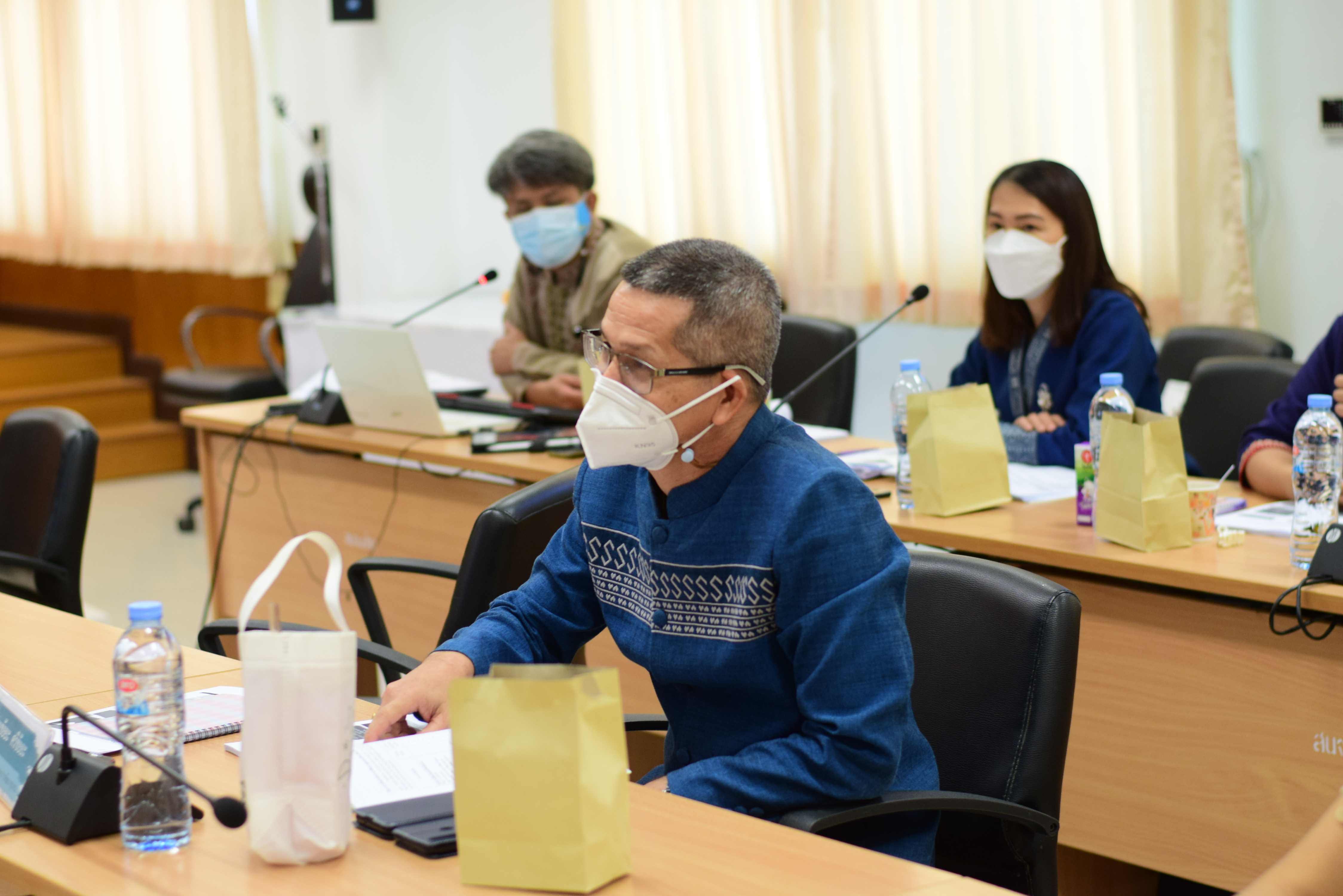 @ที่นี่เมืองน่าน@ พช.น่าน ประชุมมอบนโยบายการขับเคลื่อนงานพัฒนาชุมชน ประจำปี 2565