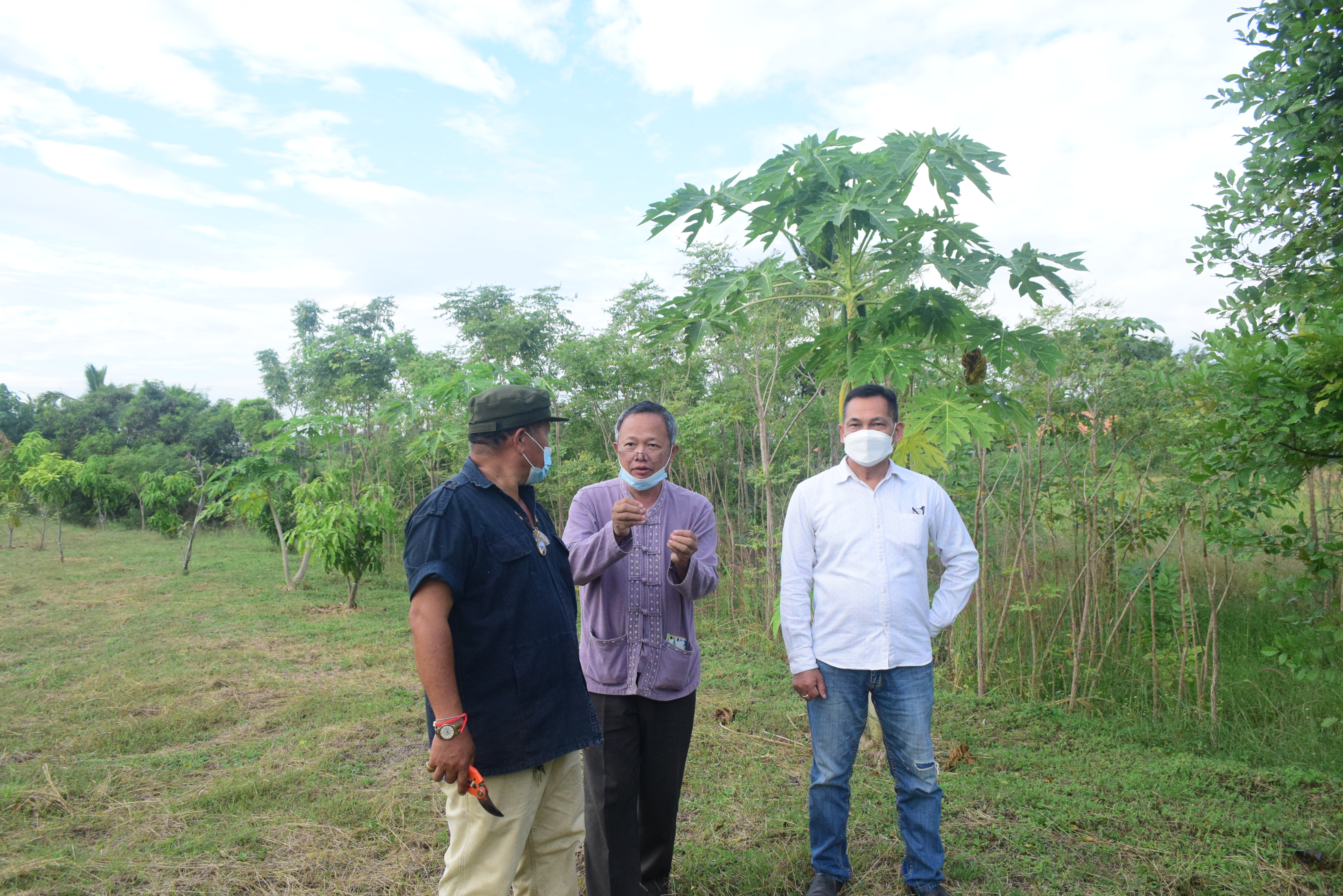 @ที่นี่เมืองน่าน@ พช.น่าน ศึกษาดูงานโครงการพัฒนาพื้นที่ต้นแบบการพัฒนาคุณภาพชีวิตตามหลักทฤษีใหม่ ประยุกต์สู่ โคก หนอง นาโมเดล