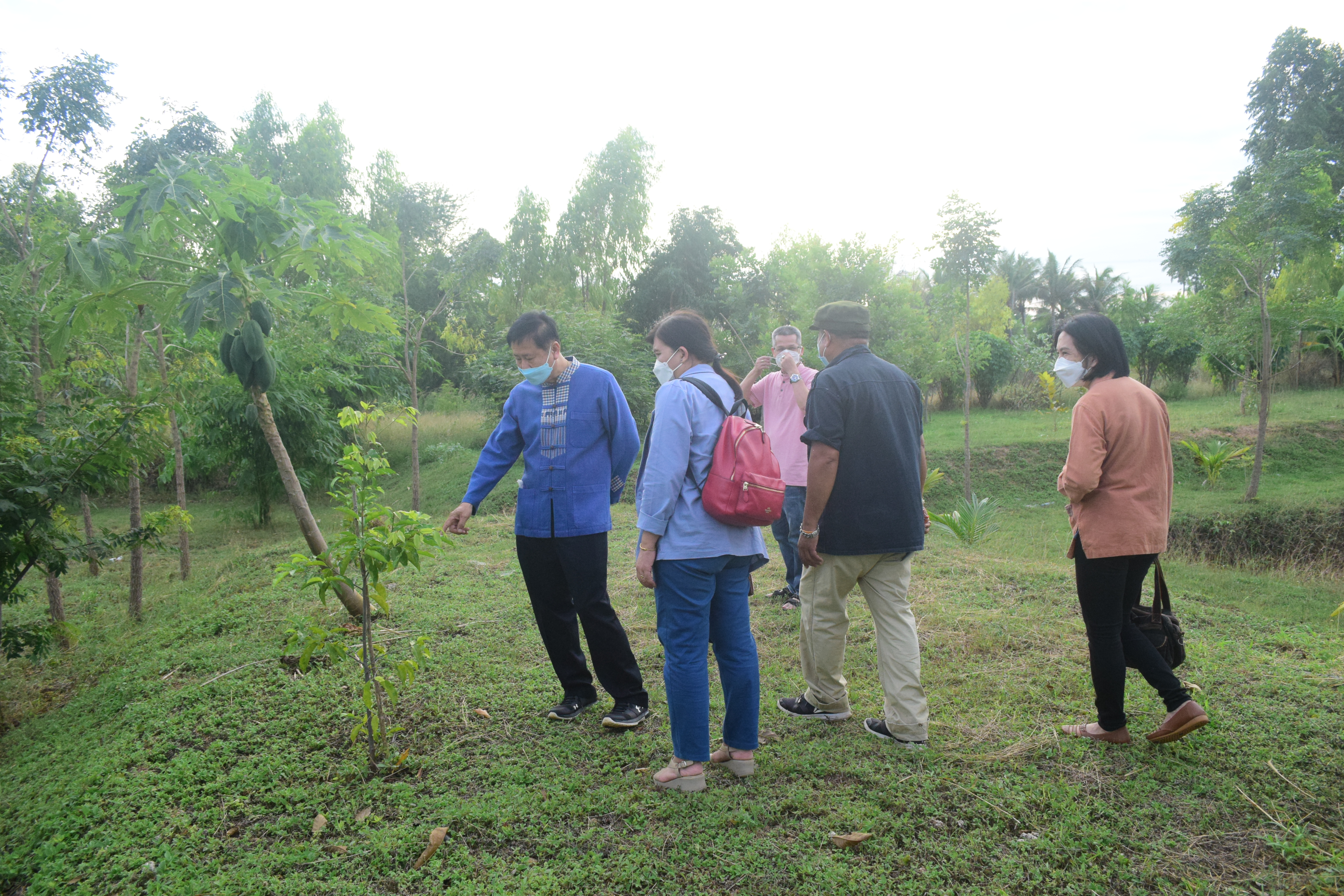 @ที่นี่เมืองน่าน@ พช.น่าน ศึกษาดูงานโครงการพัฒนาพื้นที่ต้นแบบการพัฒนาคุณภาพชีวิตตามหลักทฤษีใหม่ ประยุกต์สู่ โคก หนอง นาโมเดล